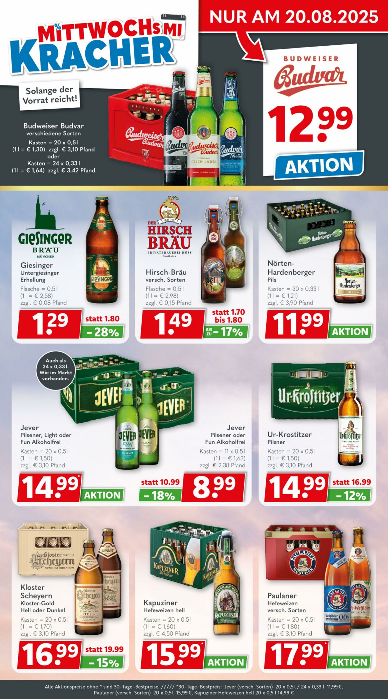 Prospekt Getränkeland 20.08.2025 - 03.09.2025