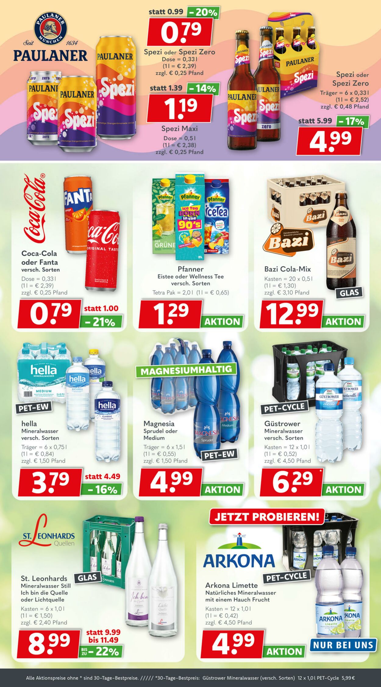 Prospekt Getränkeland 21.07.2025 - 04.08.2025