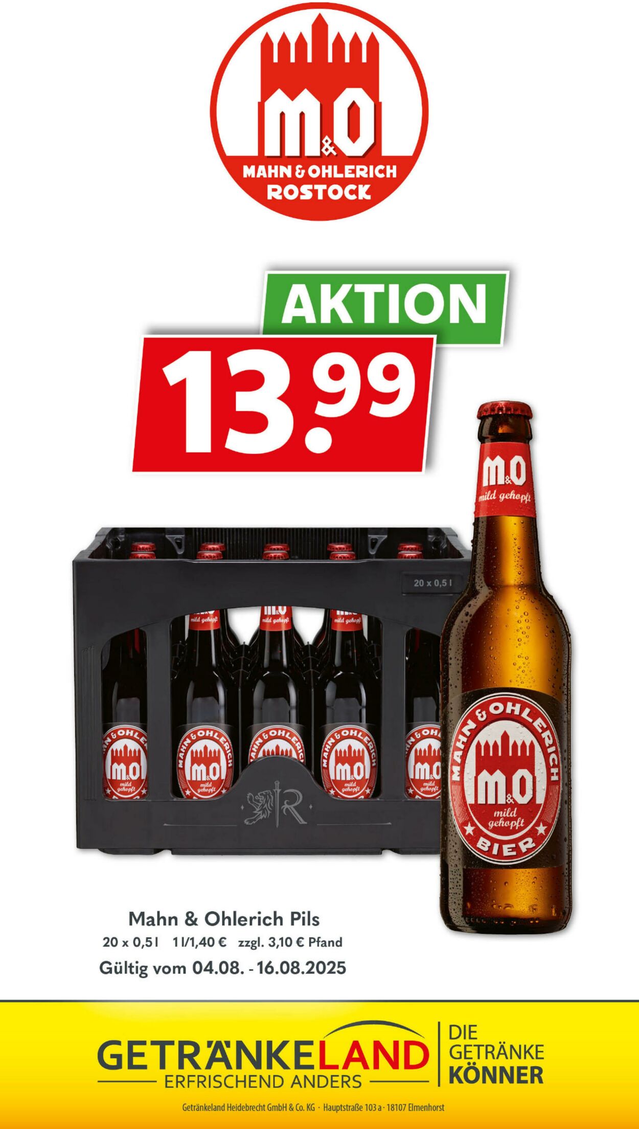 Prospekt Getränkeland 05.08.2025 - 19.08.2025
