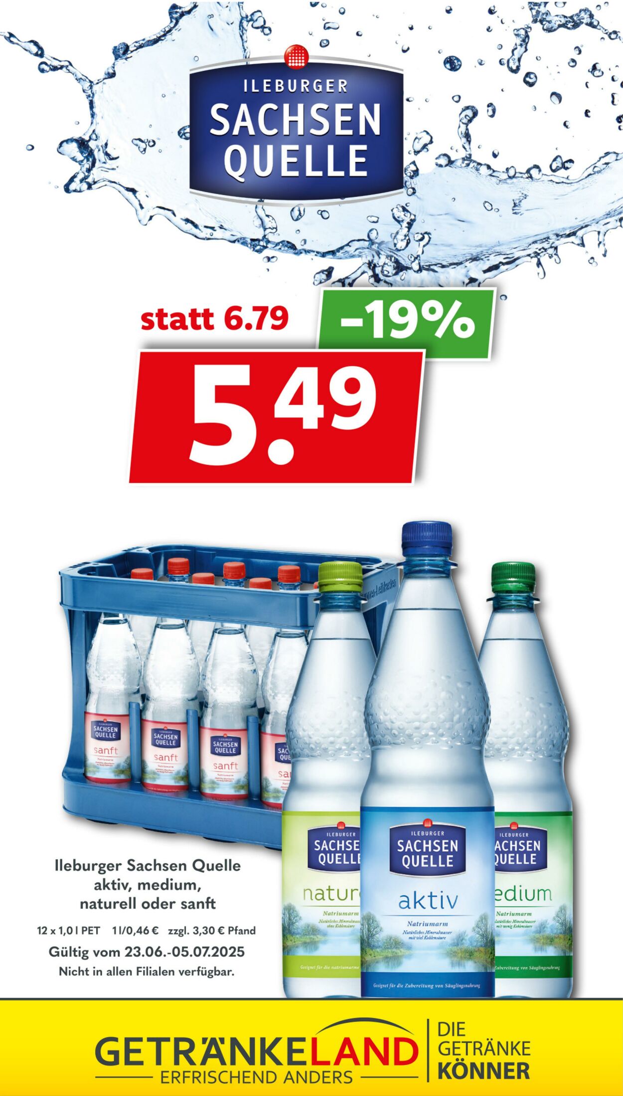 Prospekt Getränkeland 24.06.2025 - 01.07.2025