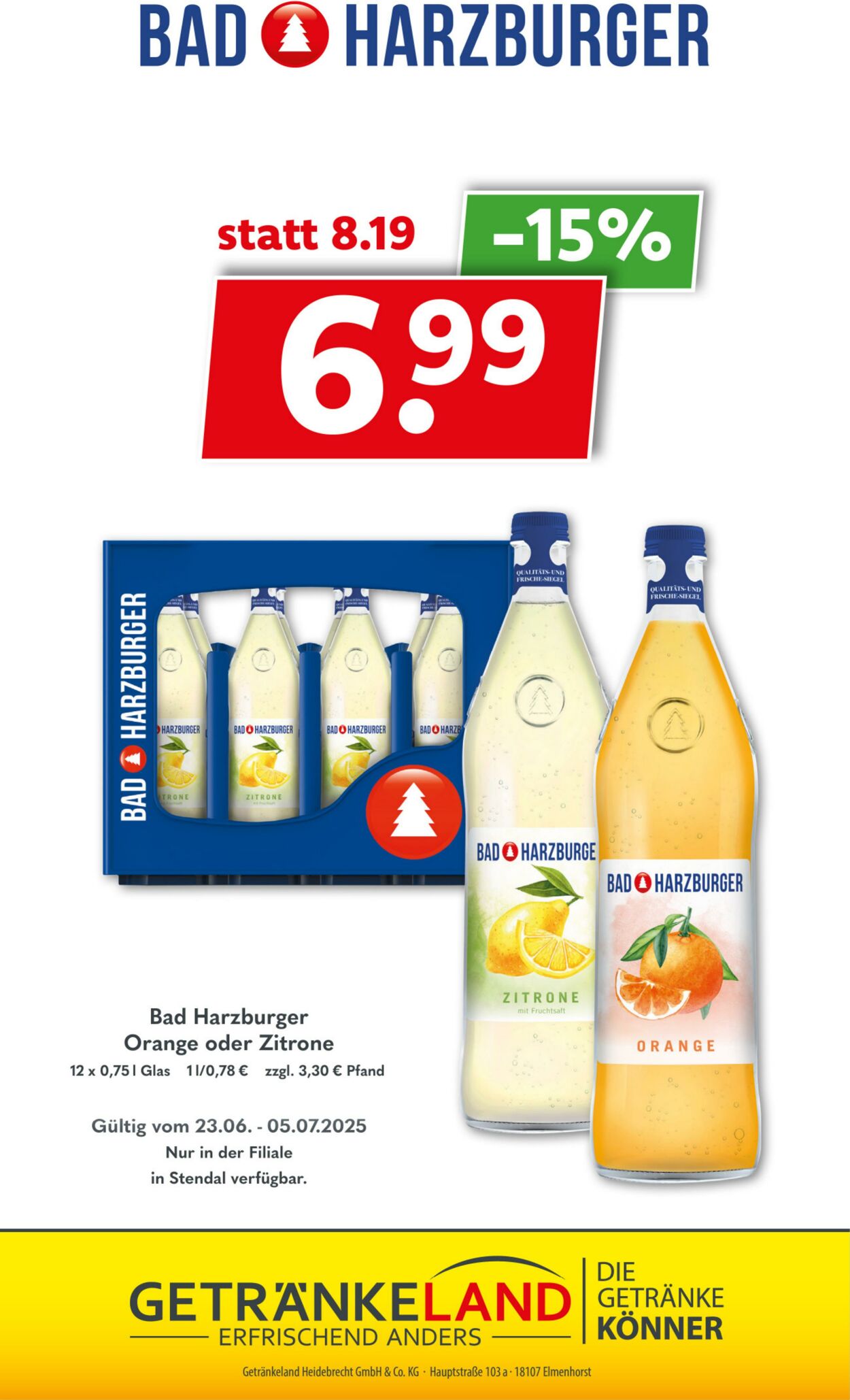 Prospekt Getränkeland 24.06.2025 - 01.07.2025