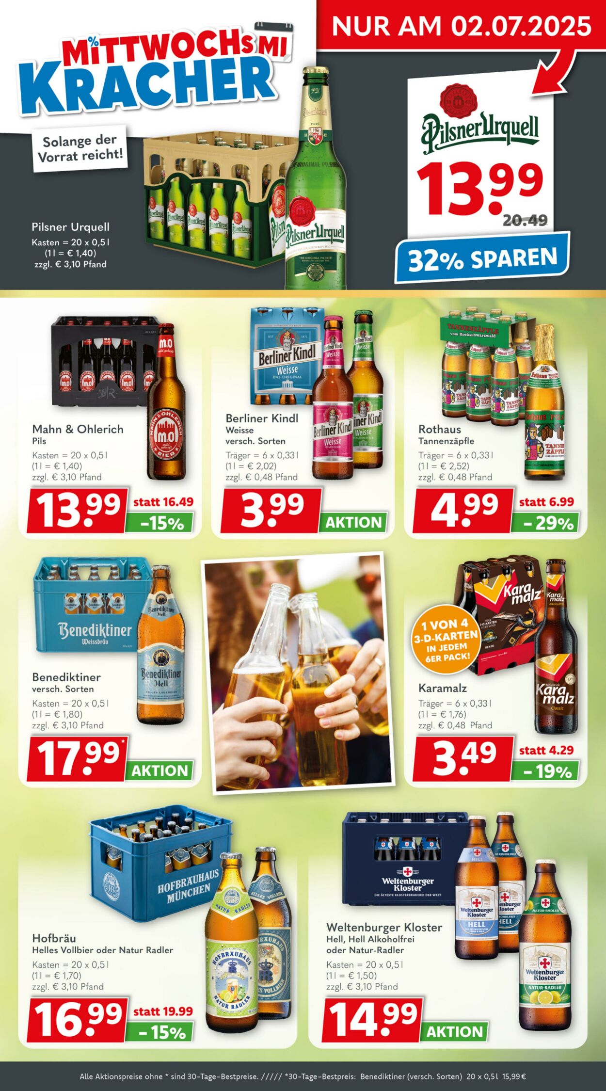 Prospekt Getränkeland 24.06.2025 - 01.07.2025