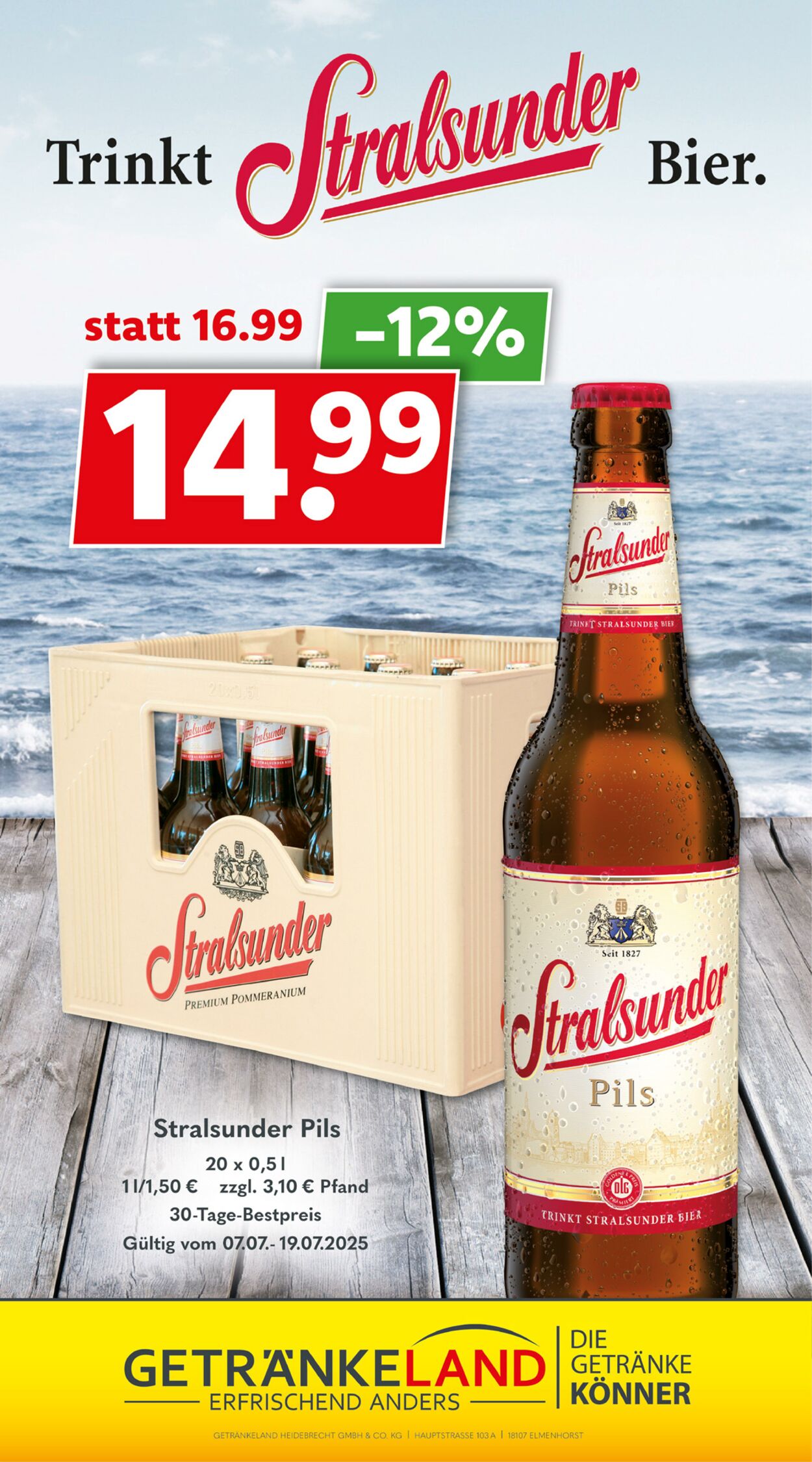 Prospekt Getränkeland 07.07.2025 - 21.07.2025