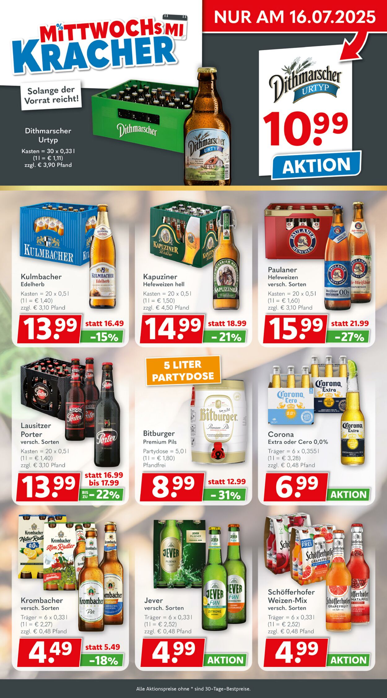 Prospekt Getränkeland 07.07.2025 - 21.07.2025