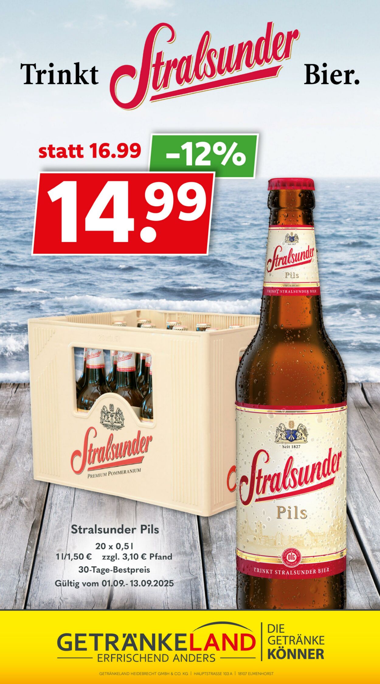 Prospekt Getränkeland 10.09.2025 - 24.09.2025