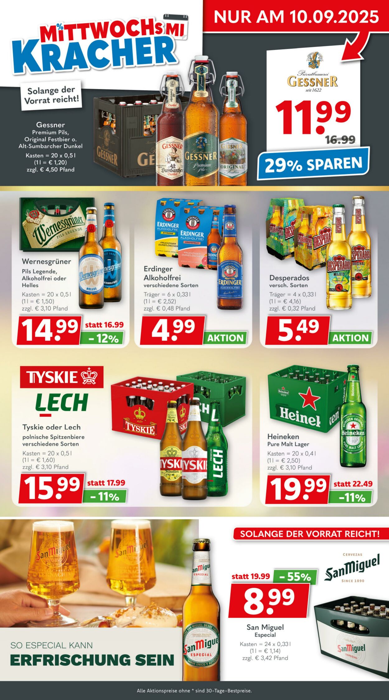 Prospekt Getränkeland 10.09.2025 - 24.09.2025