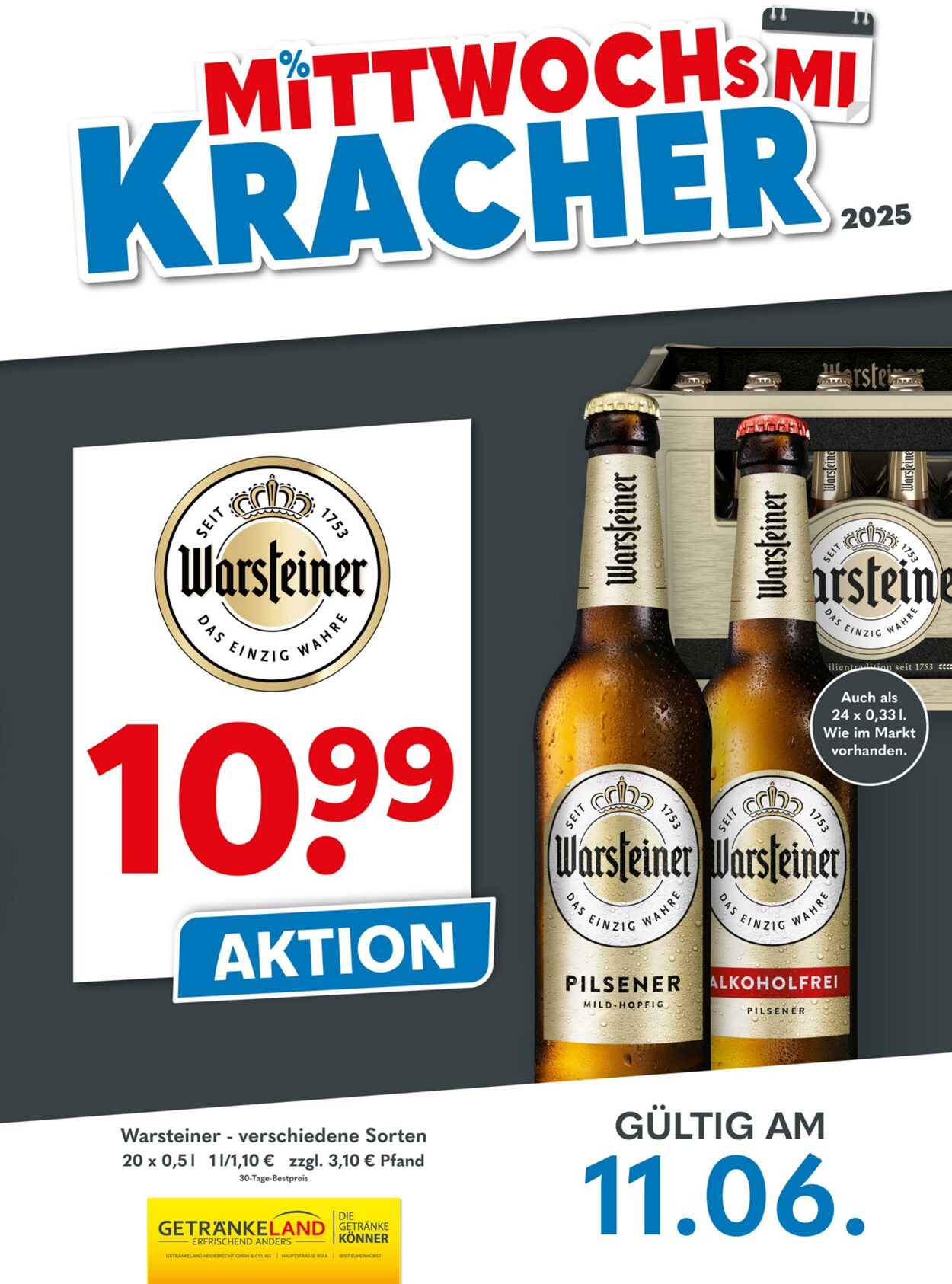 Prospekt Getränkeland 05.06.2025 - 19.06.2025