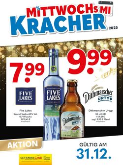 Prospekt Getränkeland 29.12.2025 - 05.01.2026