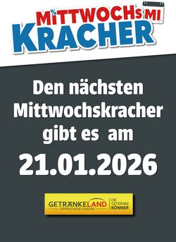 Prospekt Getränkeland 02.01.2026 - 16.01.2026