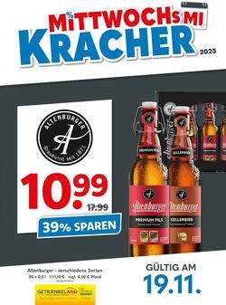Prospekt Getränkeland 18.12.2025 - 01.01.2026