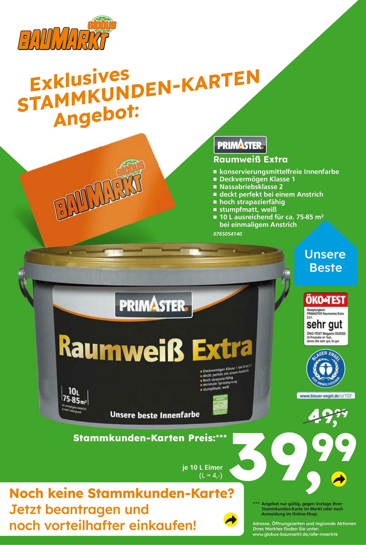 Prospekt Globus Baumarkt 25.06.2023 - 01.07.2023