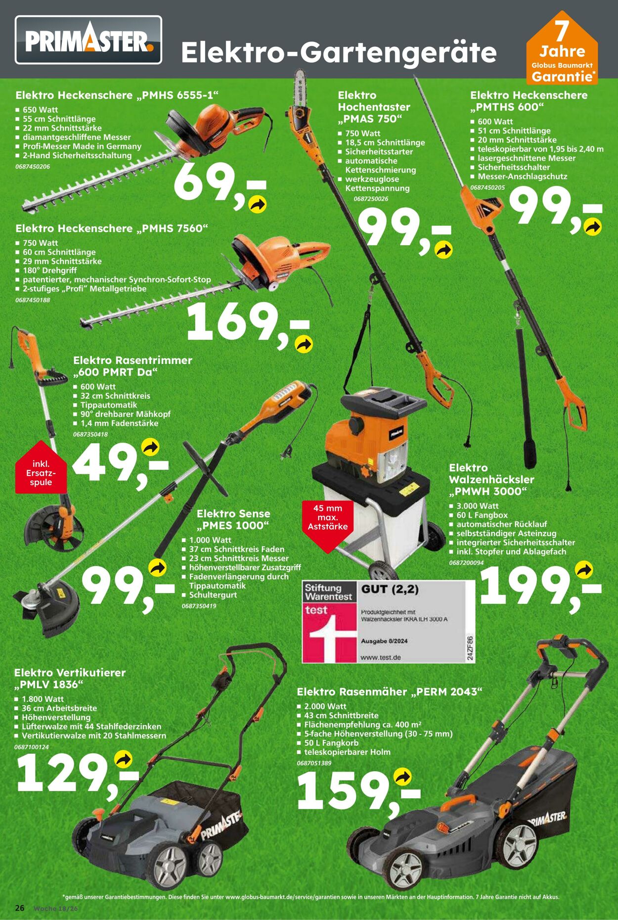 Prospekt Globus Baumarkt 26.04.2026 - 02.05.2026