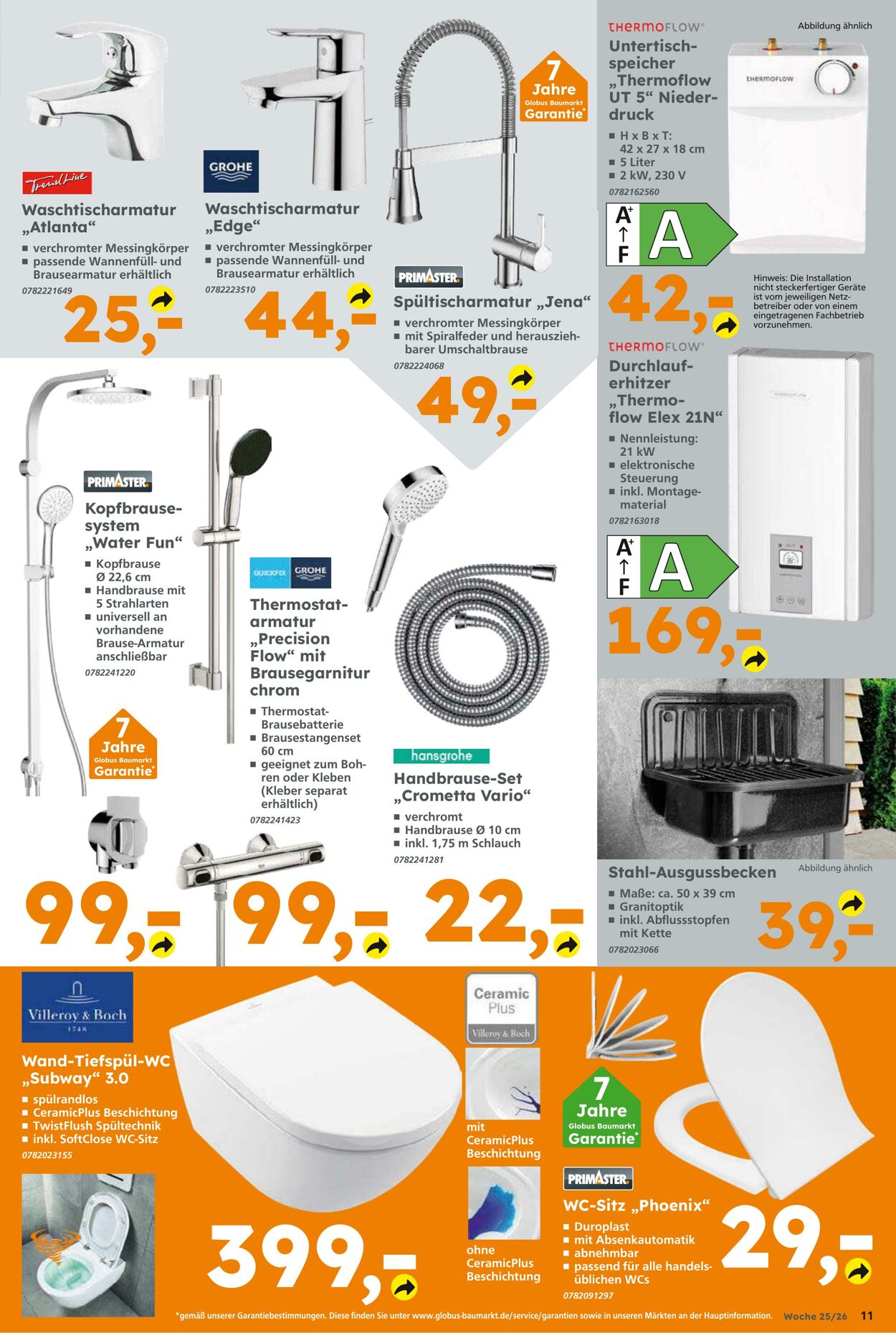 Prospekt Globus Baumarkt 14.06.2026 - 20.06.2026