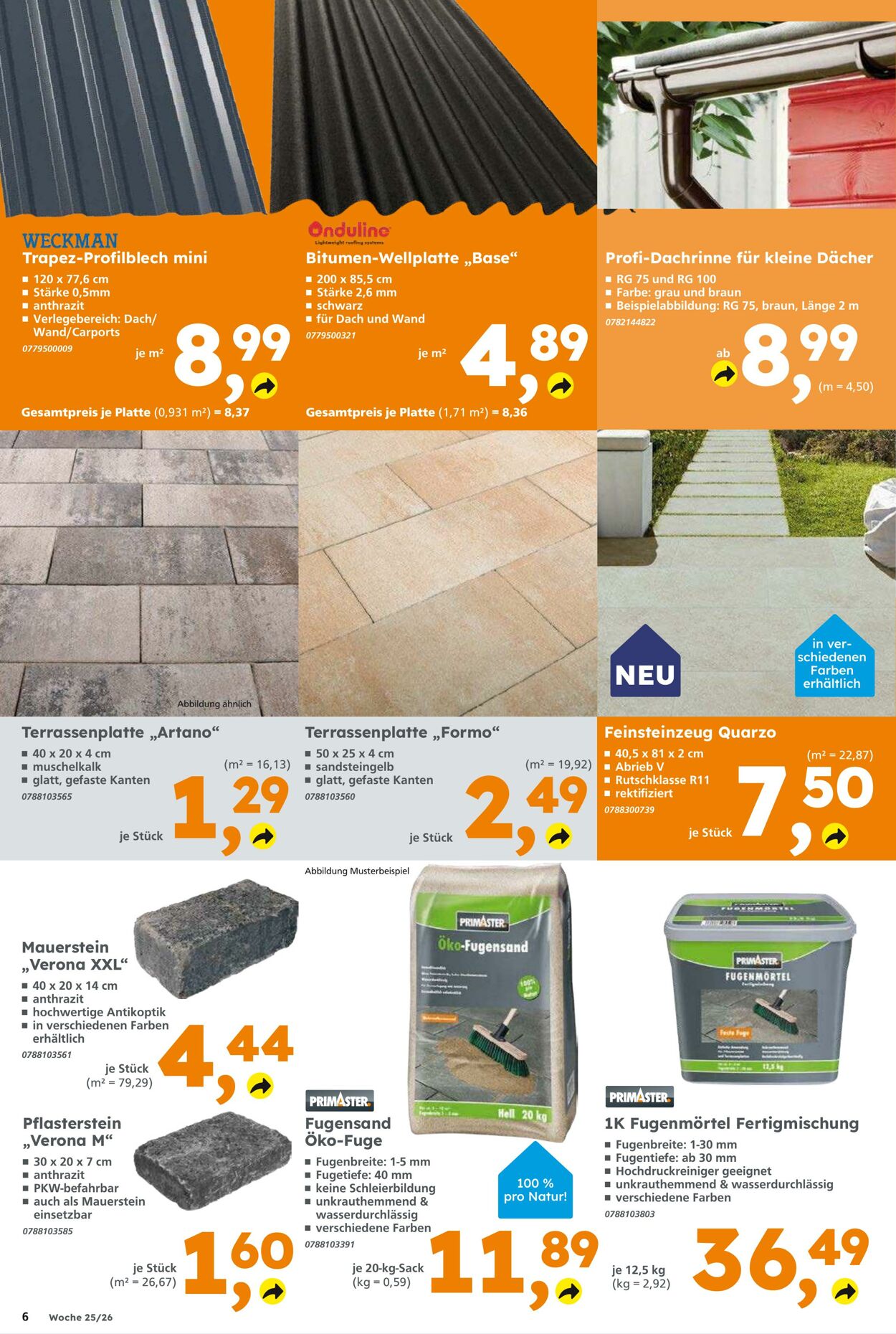 Prospekt Globus Baumarkt 14.06.2026 - 20.06.2026