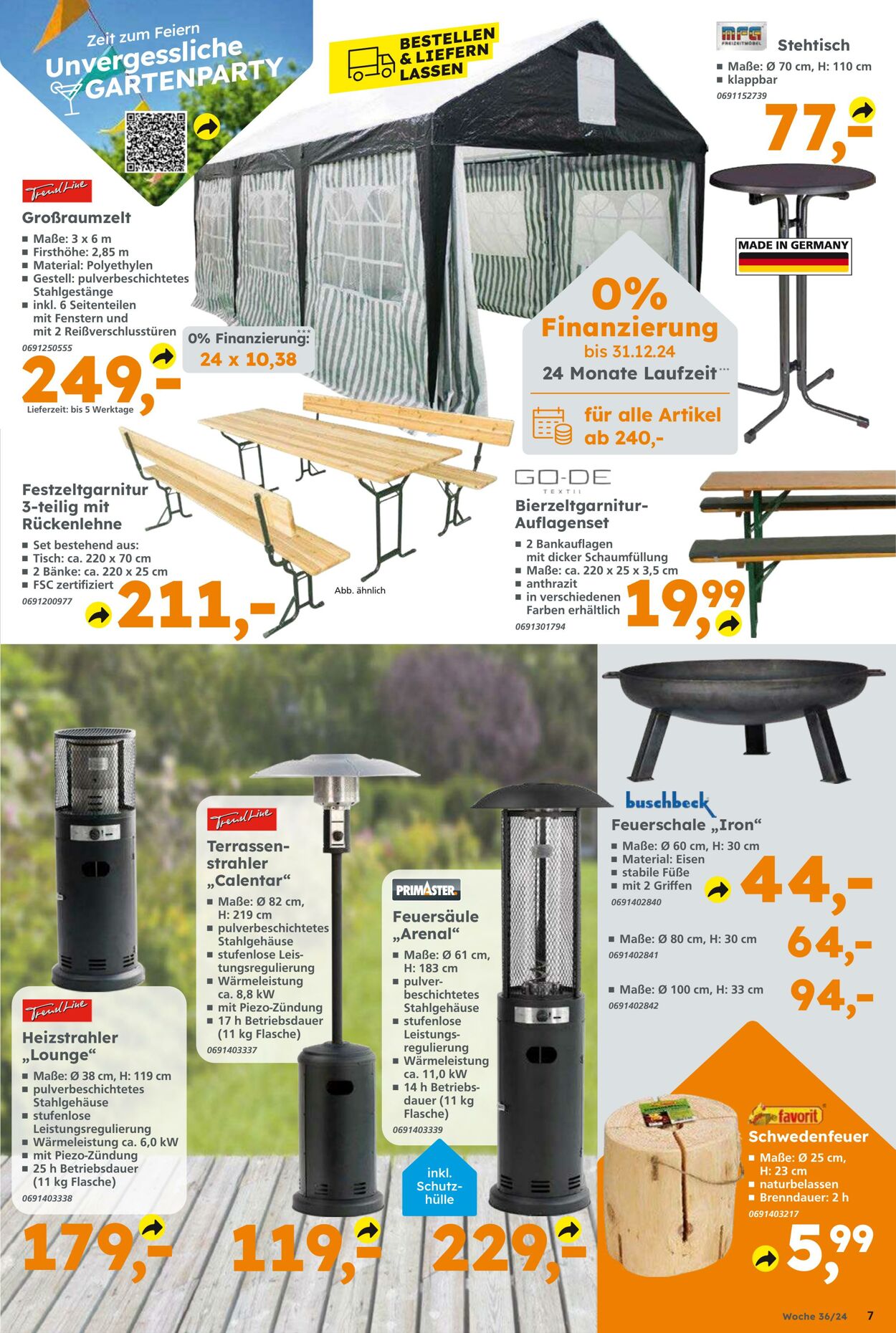 Prospekt Globus Baumarkt 01.09.2024 - 07.09.2024