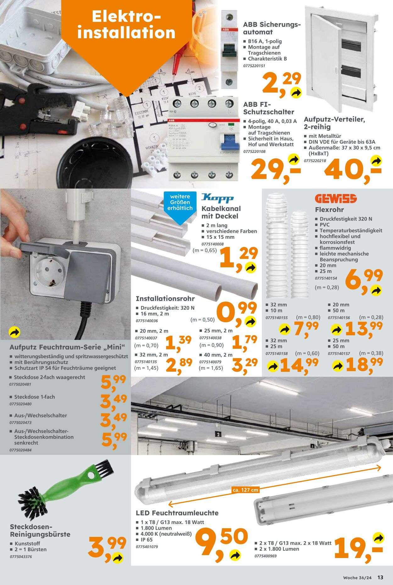 Prospekt Globus Baumarkt 01.09.2024 - 07.09.2024