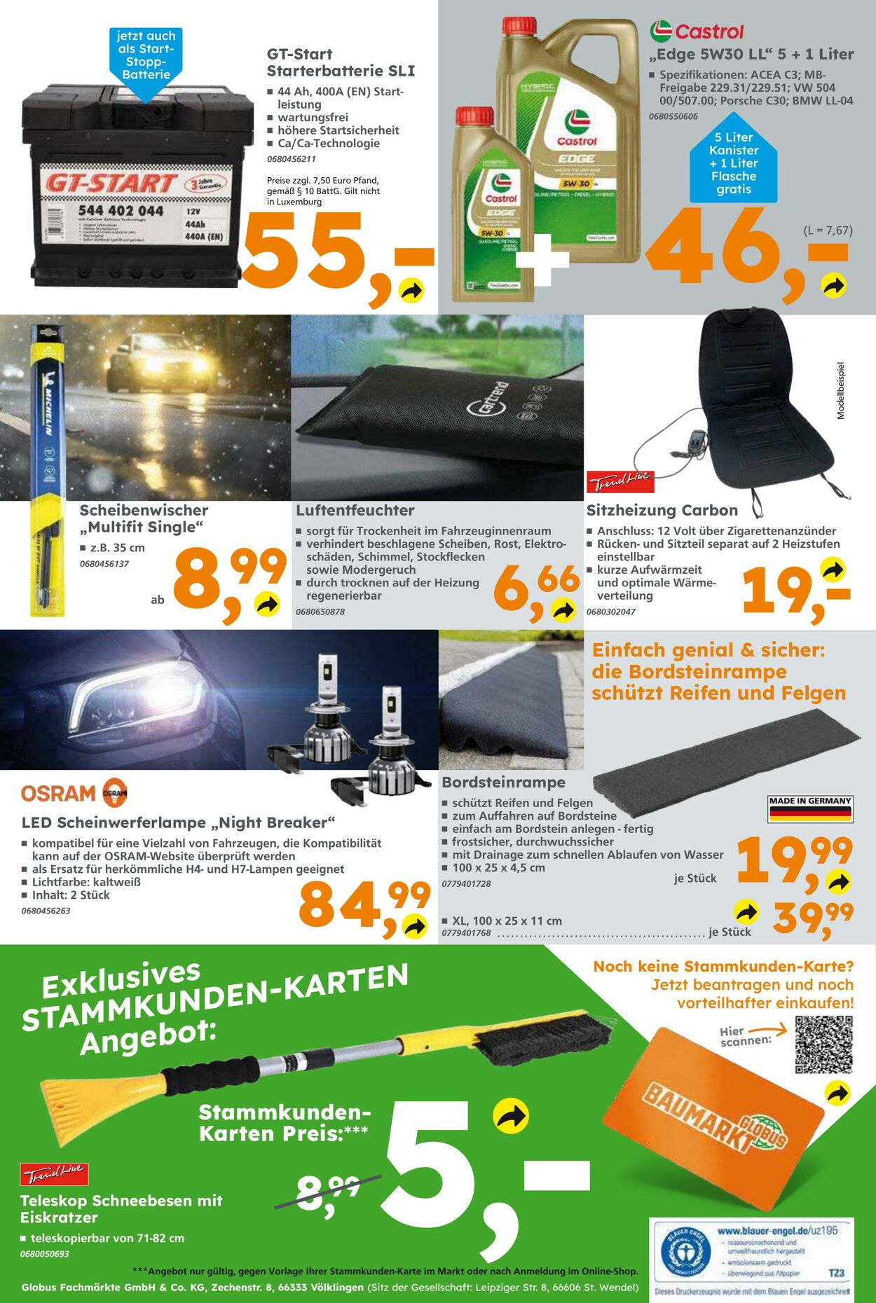 Prospekt Globus Baumarkt 12.01.2025 - 18.01.2025