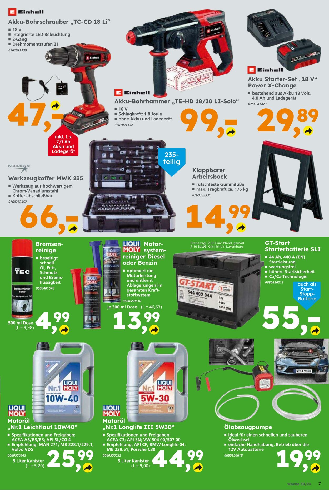 Prospekt Globus Baumarkt 19.07.2026 - 25.07.2026