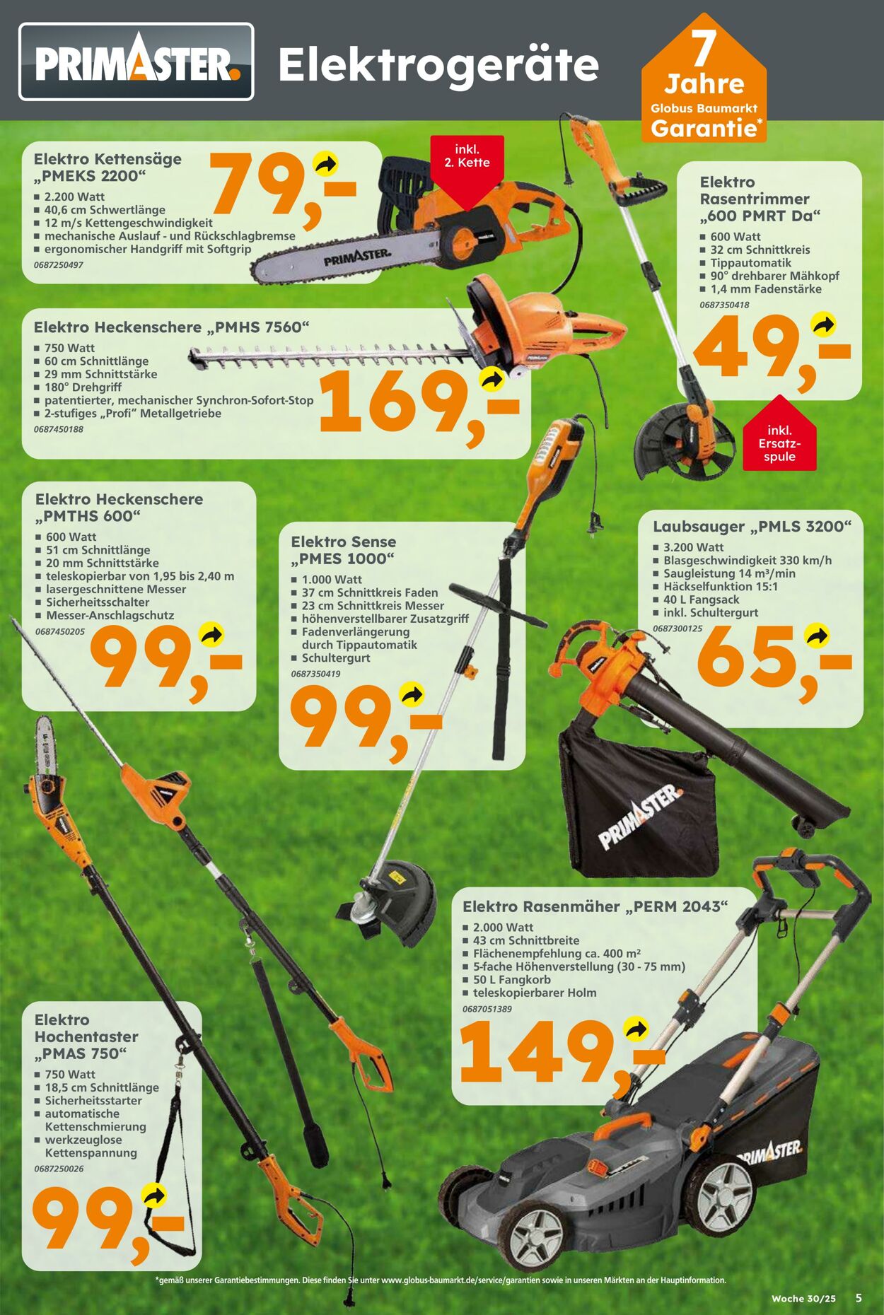 Prospekt Globus Baumarkt 20.07.2025 - 26.07.2025