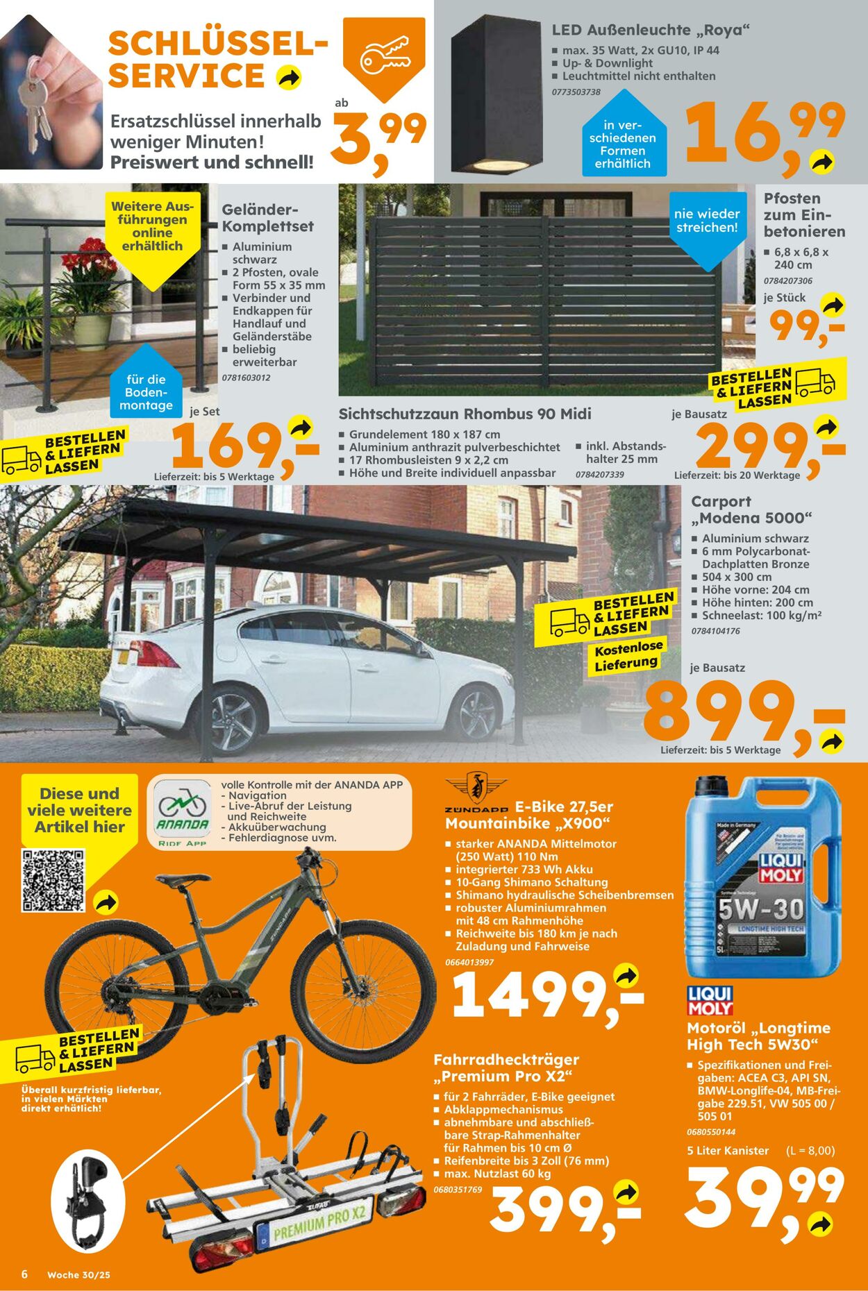 Prospekt Globus Baumarkt 20.07.2025 - 26.07.2025