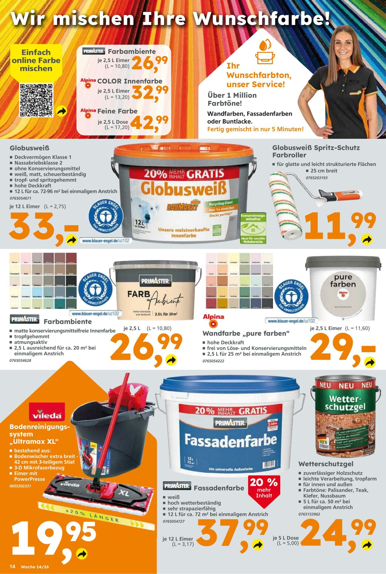 Prospekt Globus Baumarkt 29.03.2026 - 04.04.2026