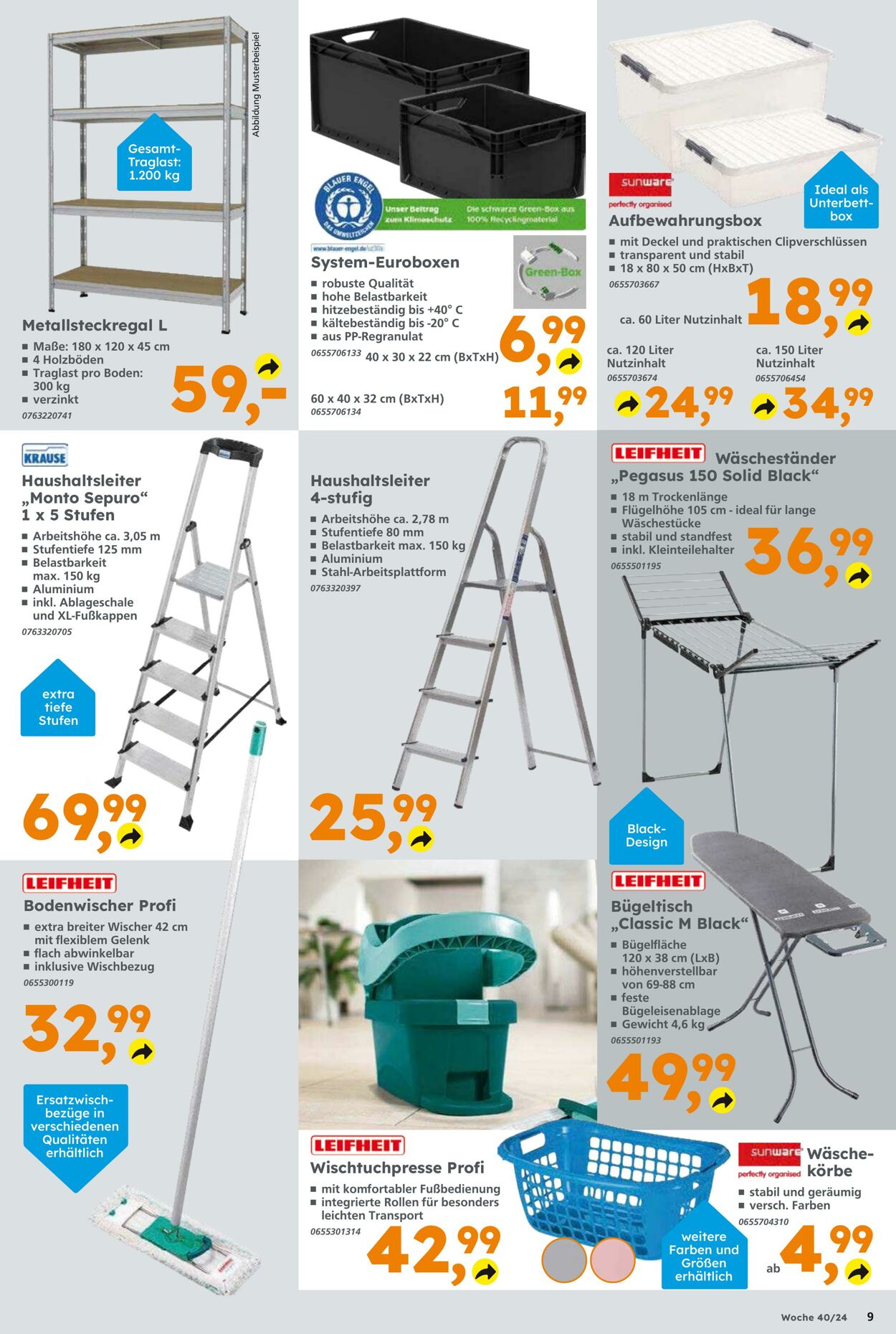 Prospekt Globus Baumarkt 29.09.2024 - 05.10.2024