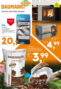 Prospekt Globus Baumarkt 15.02.2026 - 21.02.2026