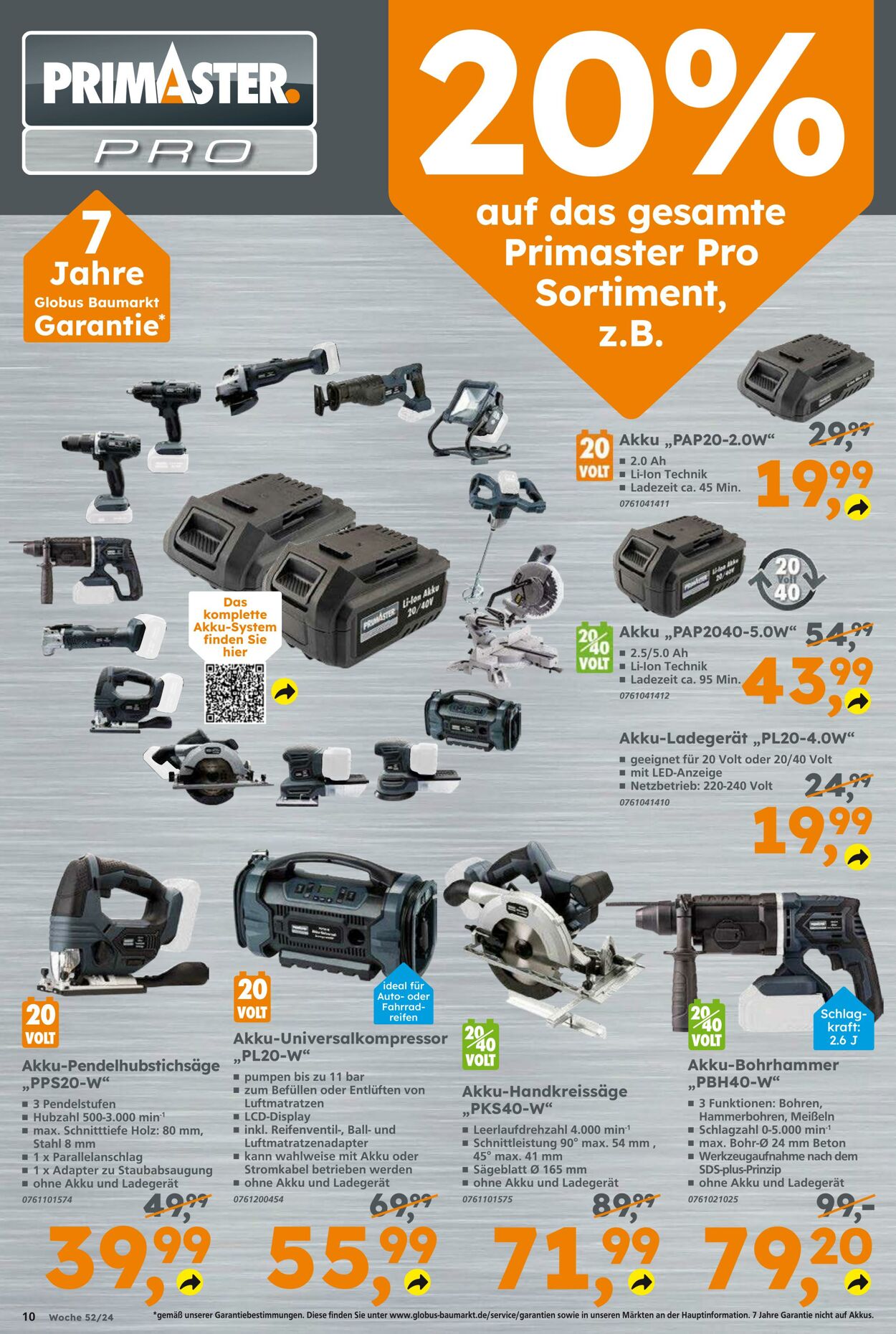 Prospekt Globus Baumarkt 05.01.2025 - 11.01.2025