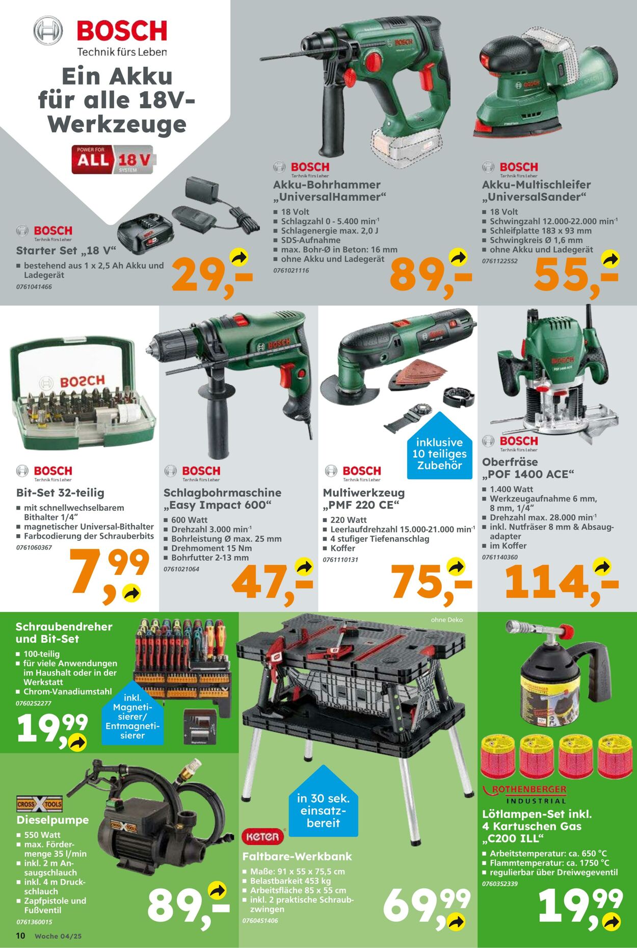 Prospekt Globus Baumarkt 19.01.2025 - 25.01.2025