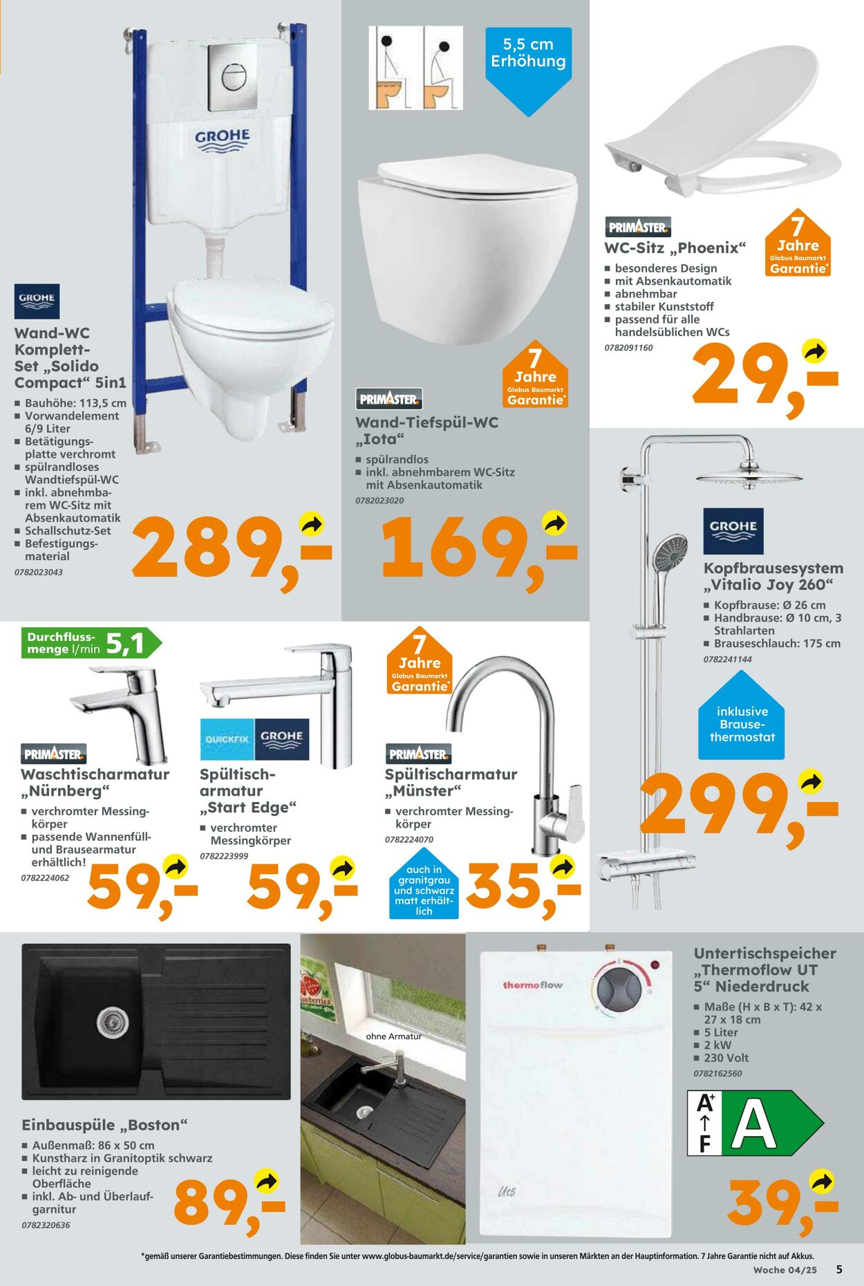 Prospekt Globus Baumarkt 19.01.2025 - 25.01.2025