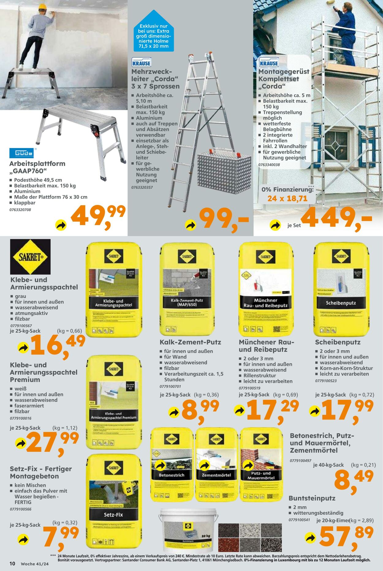 Prospekt Globus Baumarkt 06.10.2024 - 12.10.2024