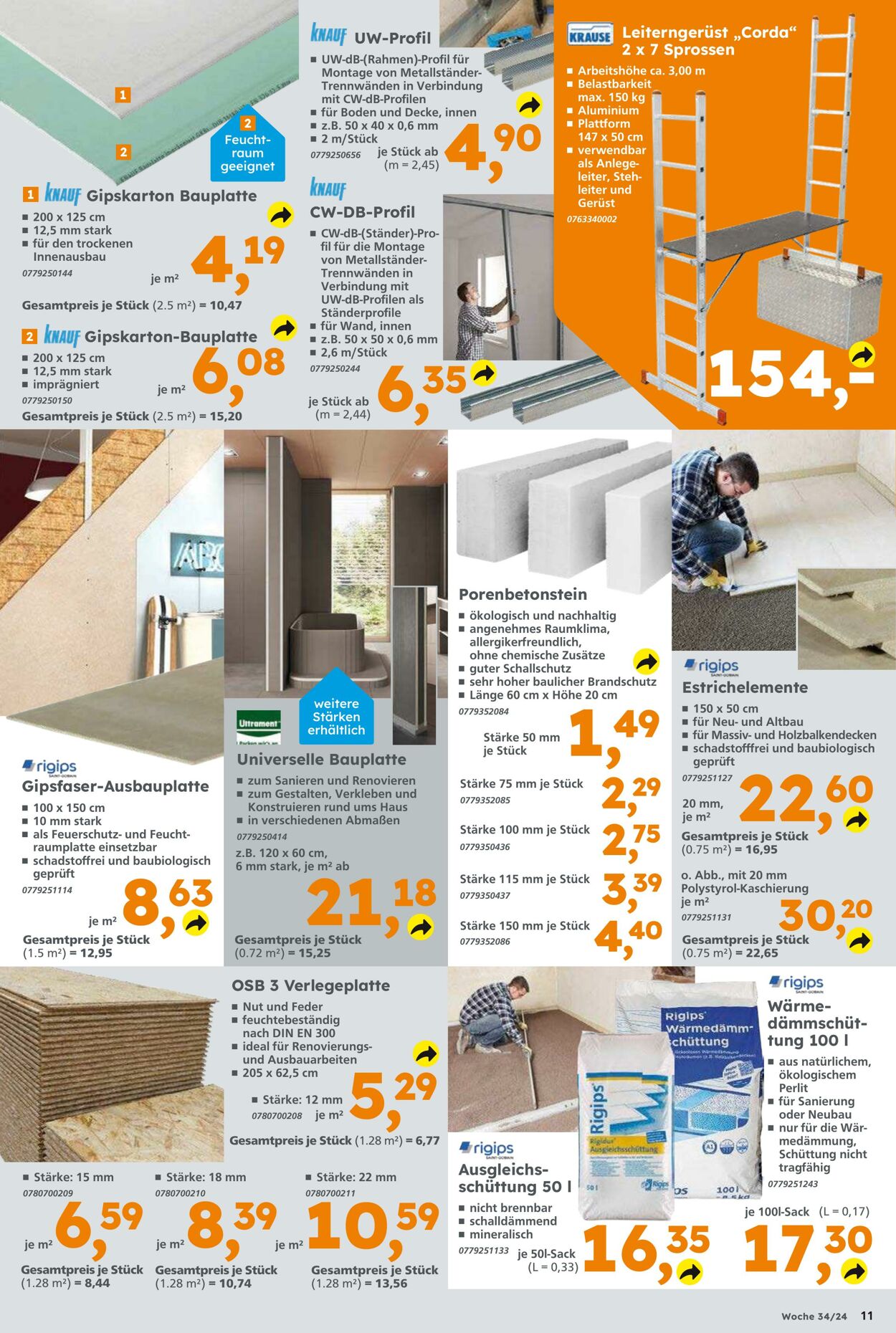 Prospekt Globus Baumarkt 18.08.2024 - 24.08.2024