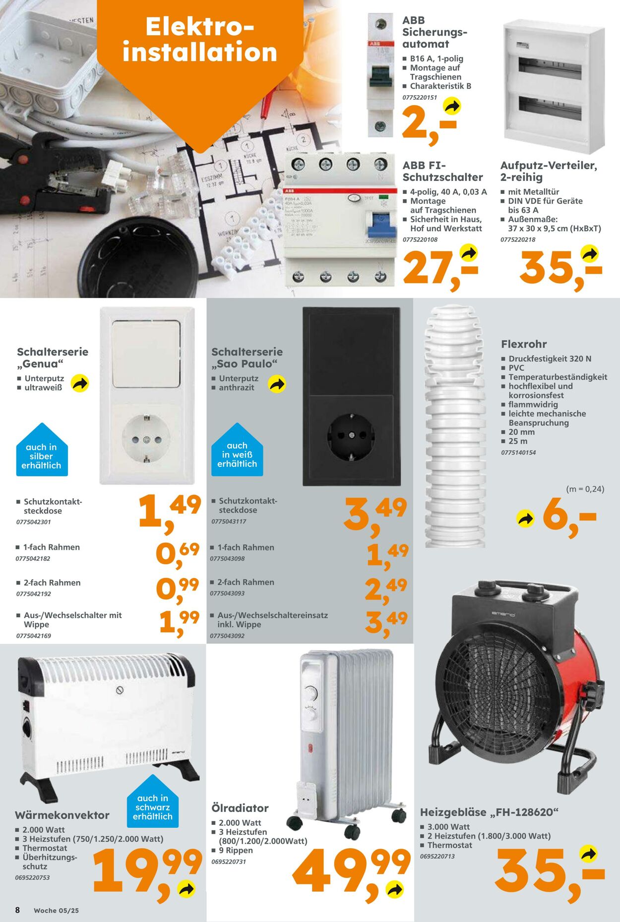 Prospekt Globus Baumarkt 26.01.2025 - 01.02.2025