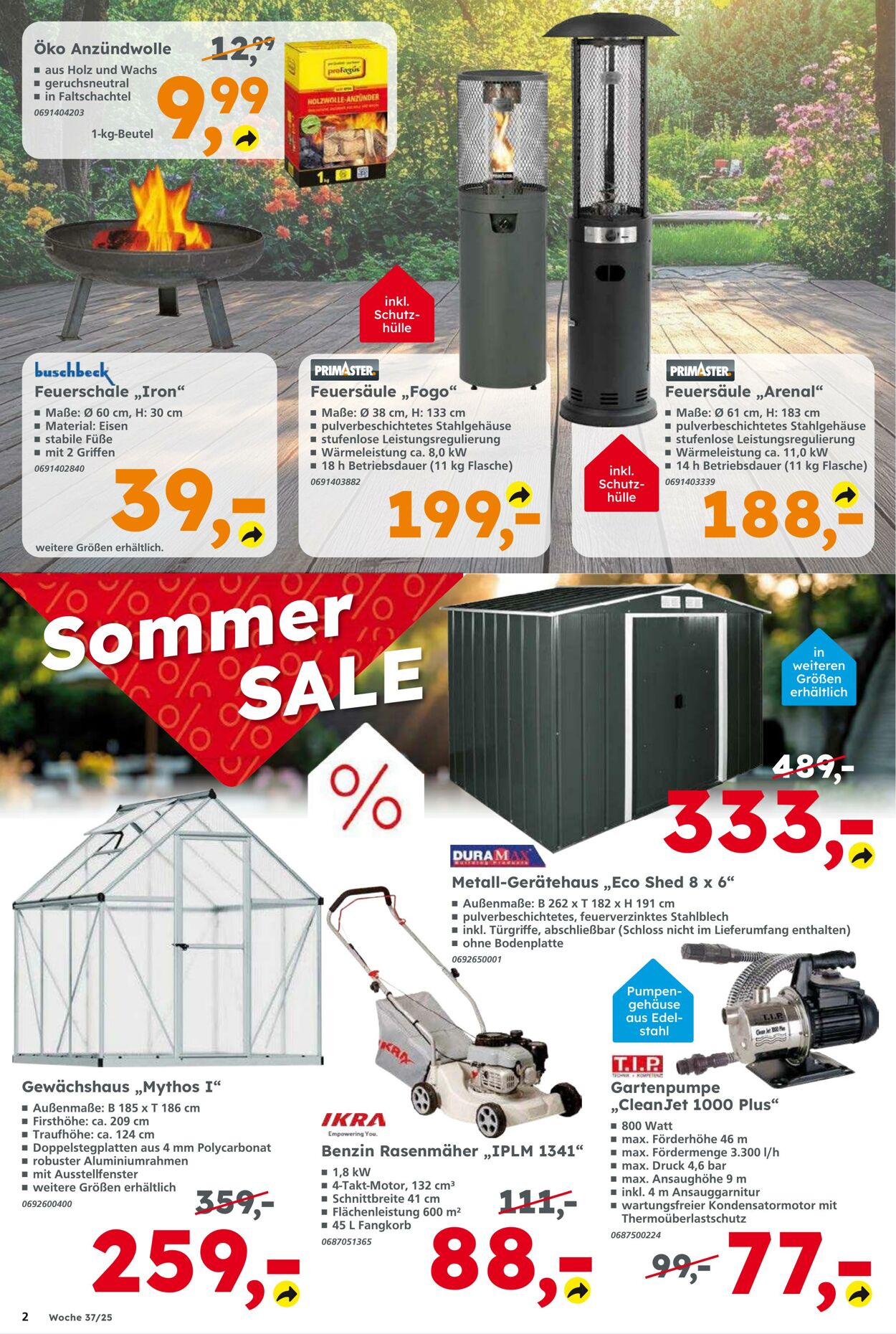 Prospekt Globus Baumarkt 07.09.2025 - 13.09.2025