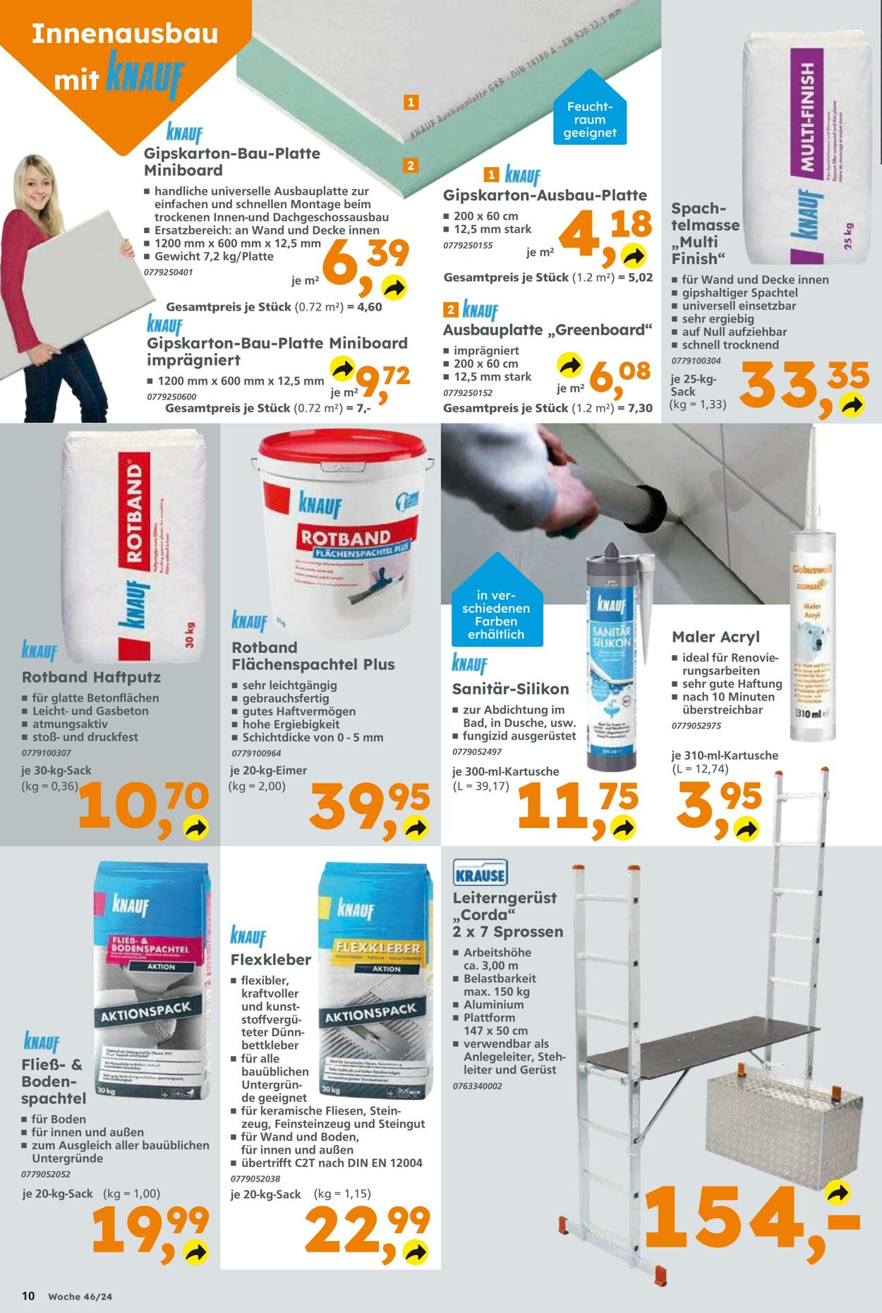 Prospekt Globus Baumarkt 10.11.2024 - 16.11.2024