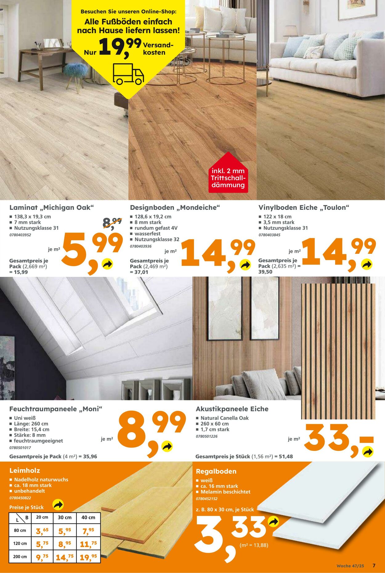 Prospekt Globus Baumarkt 16.11.2025 - 22.11.2025