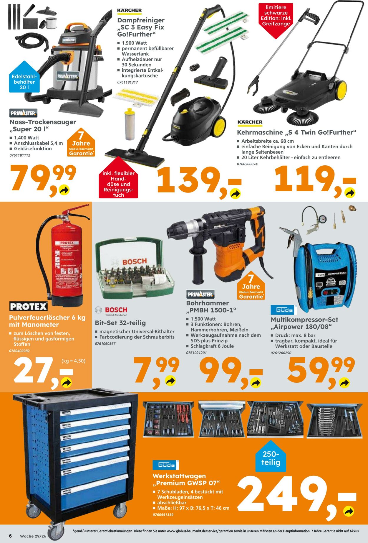 Prospekt Globus Baumarkt 12.07.2026 - 18.07.2026