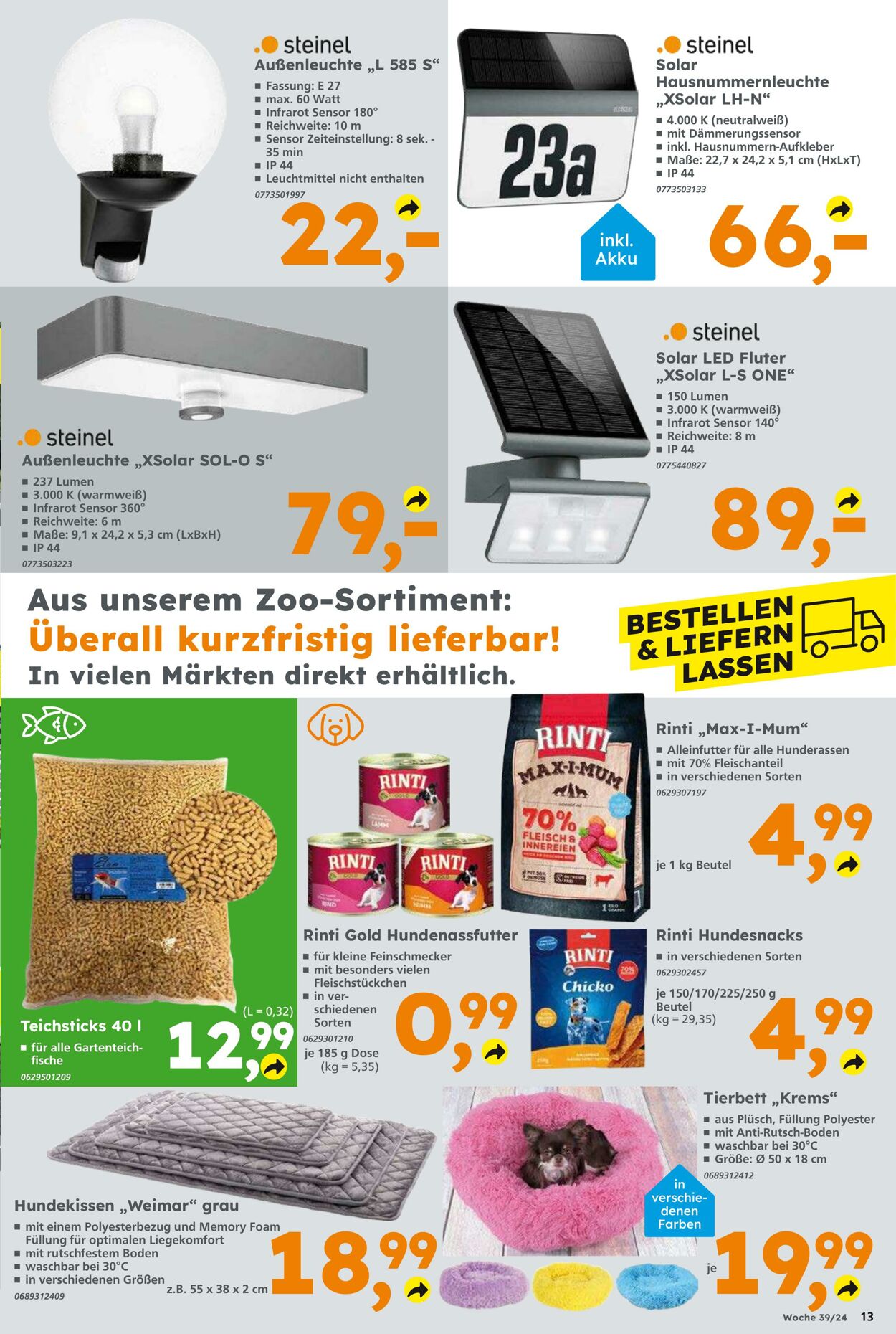 Prospekt Globus Baumarkt 22.09.2024 - 28.09.2024