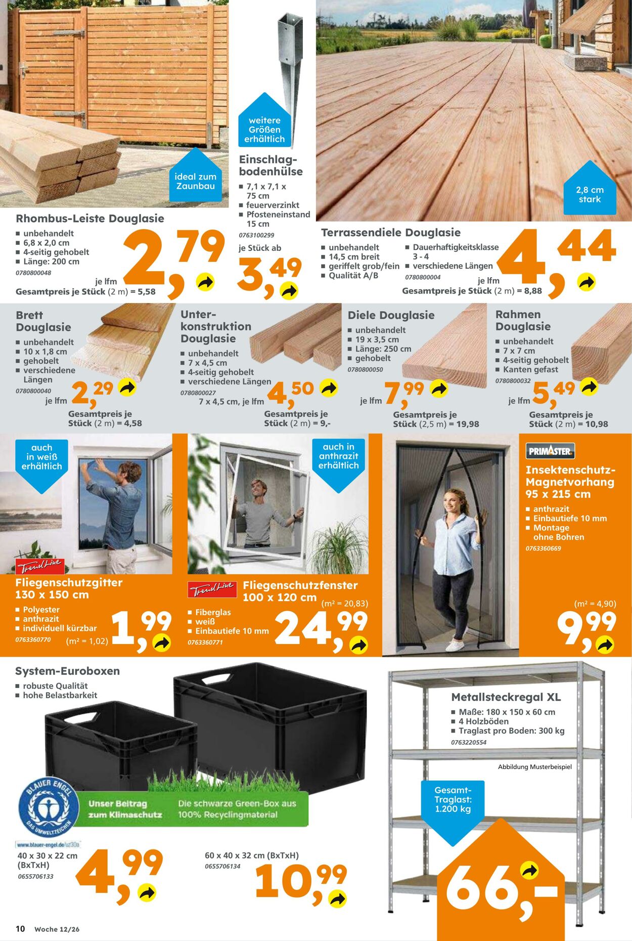 Prospekt Globus Baumarkt 15.03.2026 - 21.03.2026