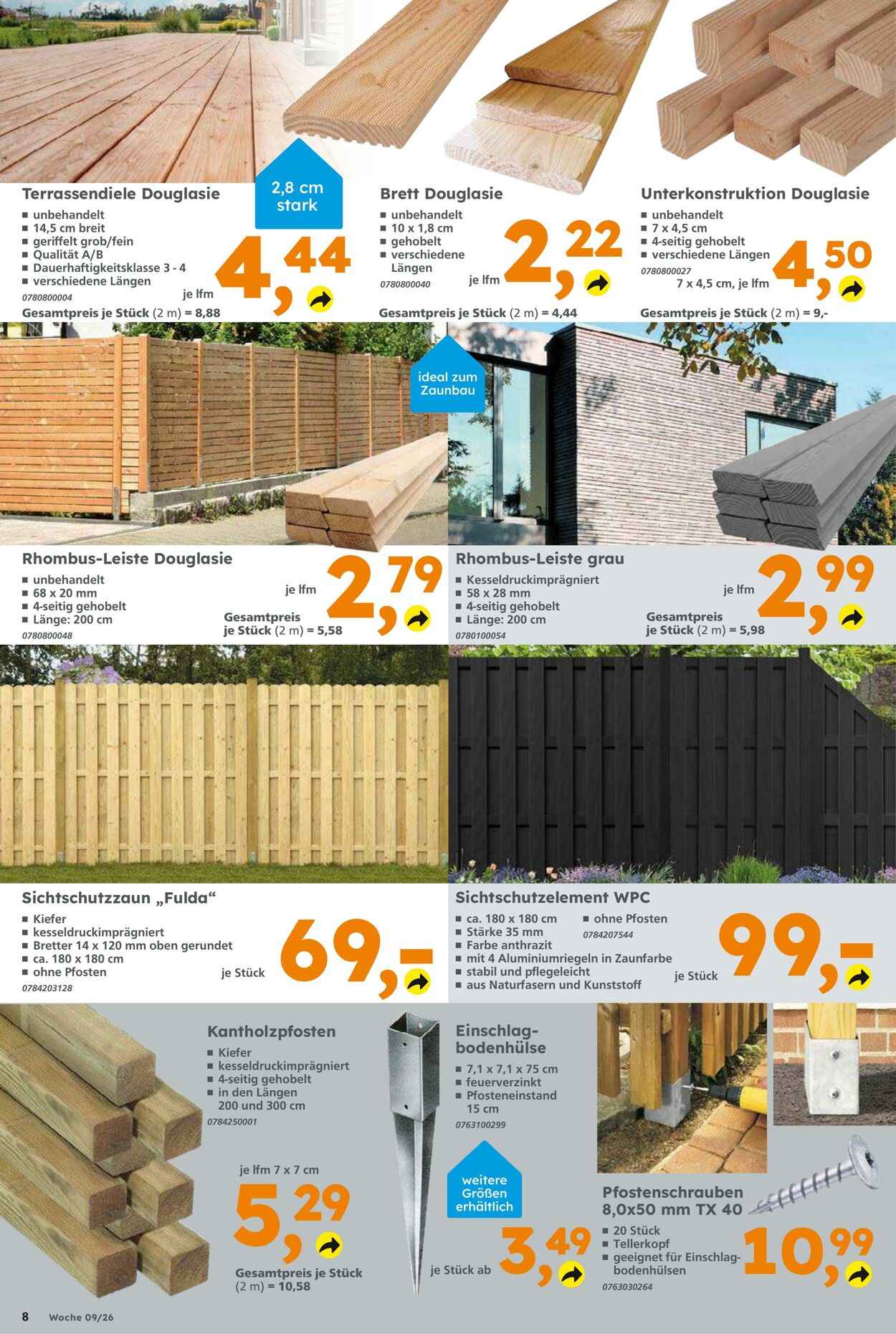 Prospekt Globus Baumarkt 22.02.2026 - 27.02.2026
