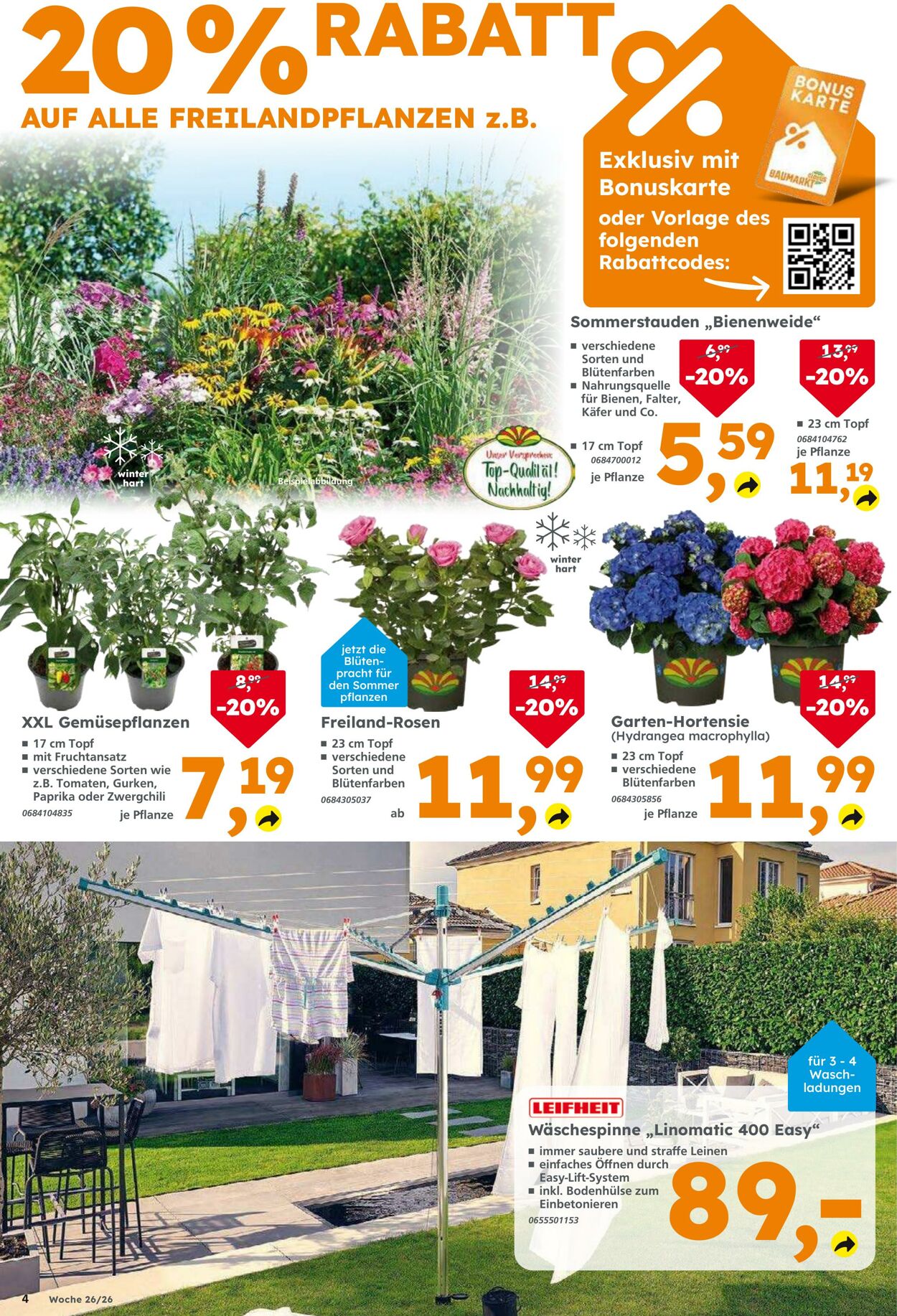 Prospekt Globus Baumarkt 21.06.2026 - 27.06.2026