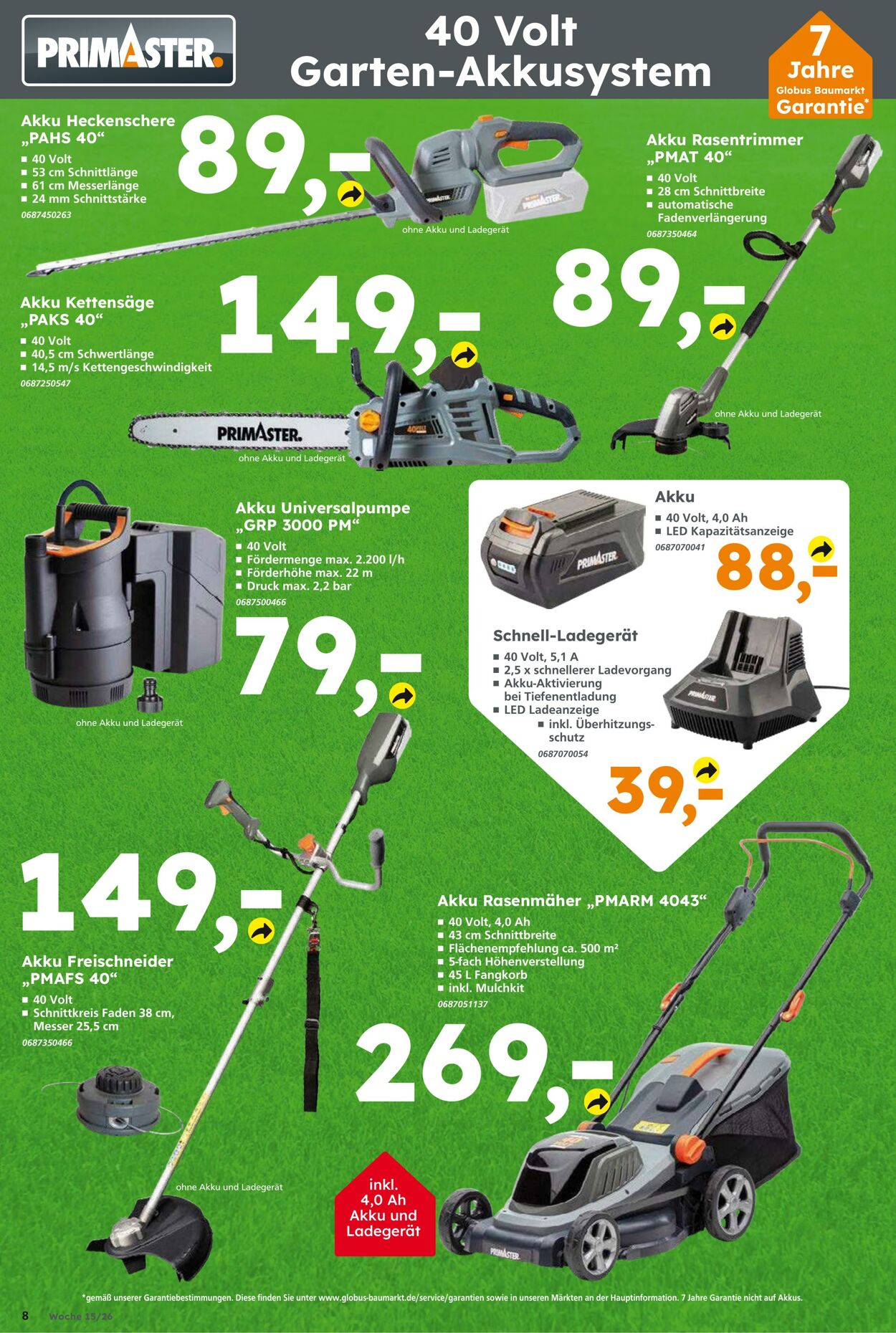 Prospekt Globus Baumarkt 05.04.2026 - 11.04.2026