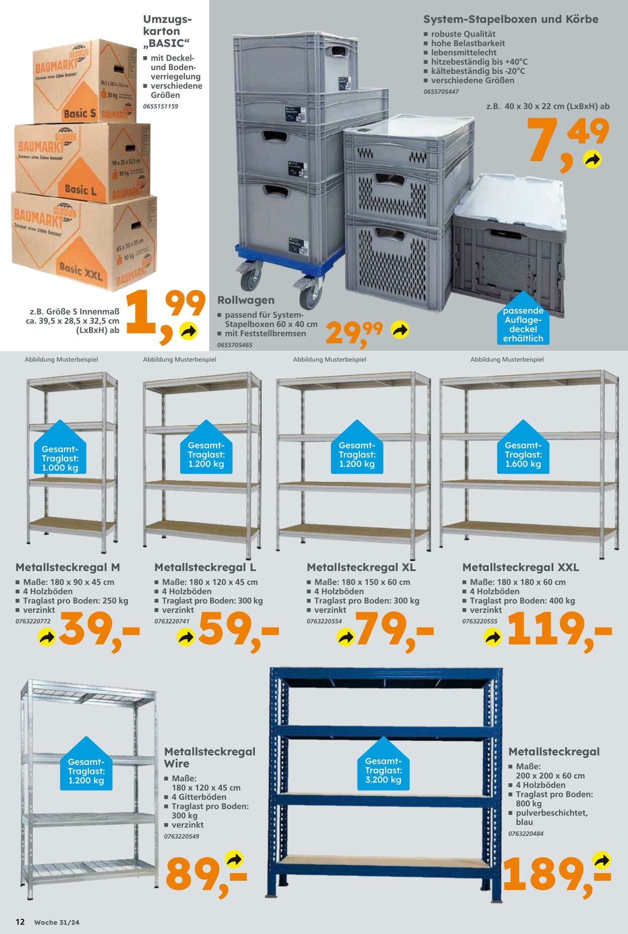 Prospekt Globus Baumarkt 28.07.2024 - 03.08.2024