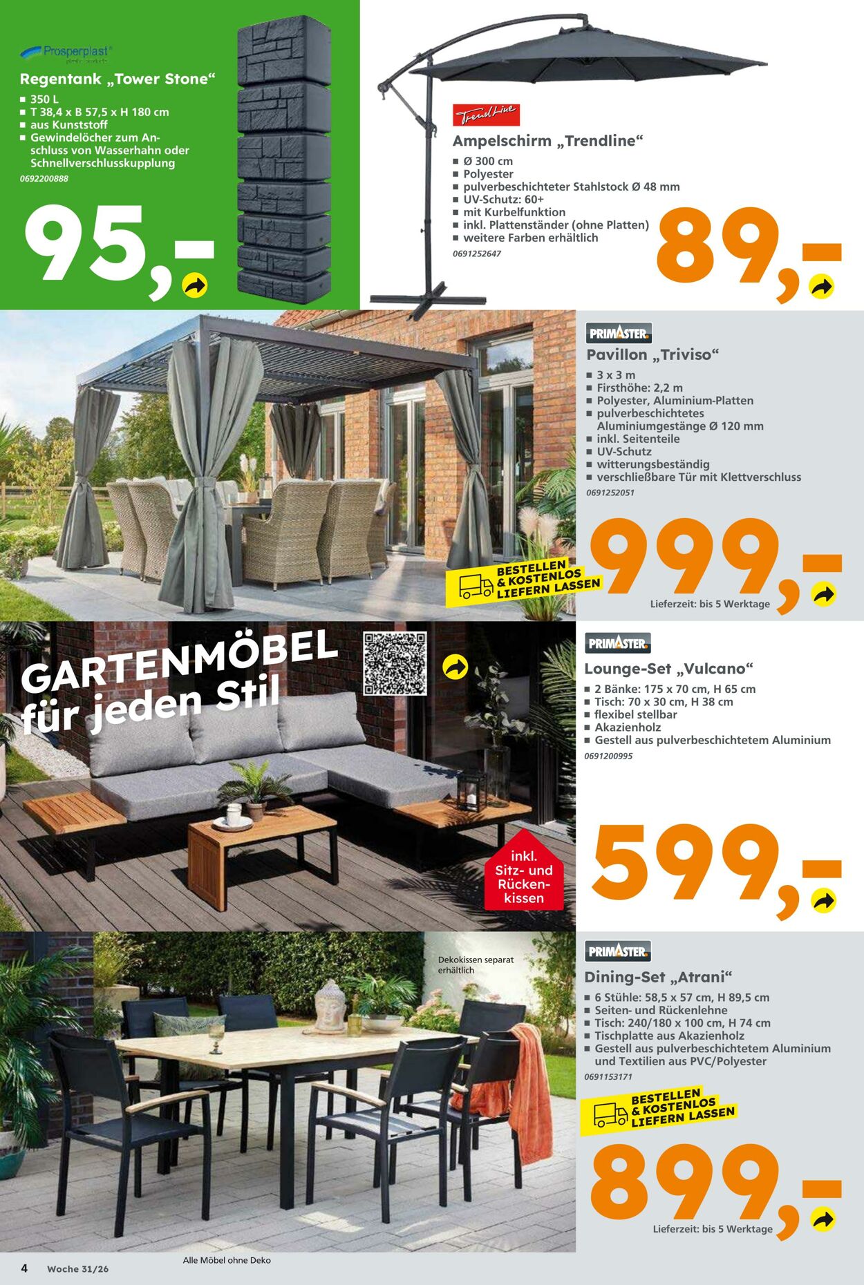 Prospekt Globus Baumarkt 26.07.2026 - 01.08.2026
