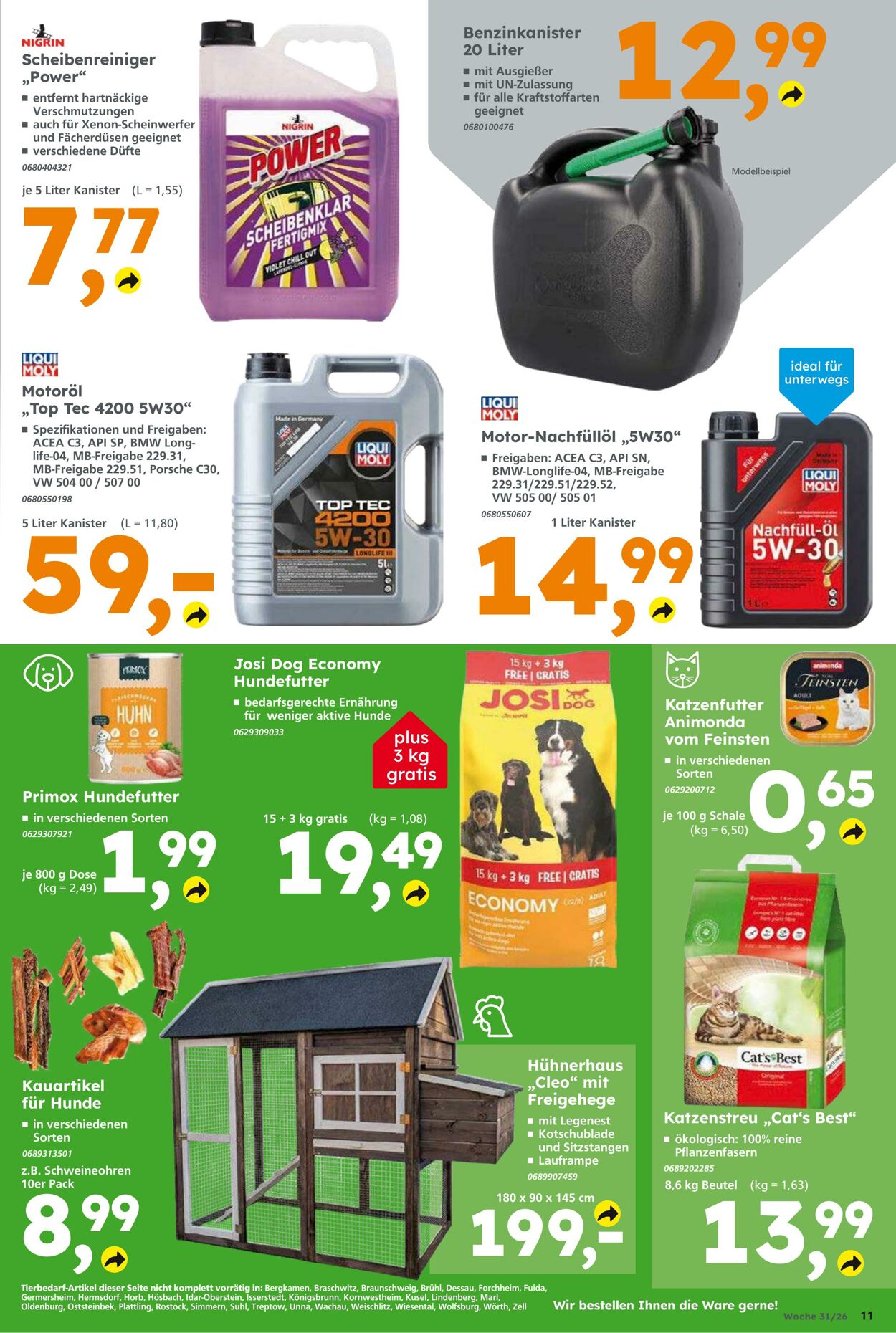 Prospekt Globus Baumarkt 26.07.2026 - 01.08.2026
