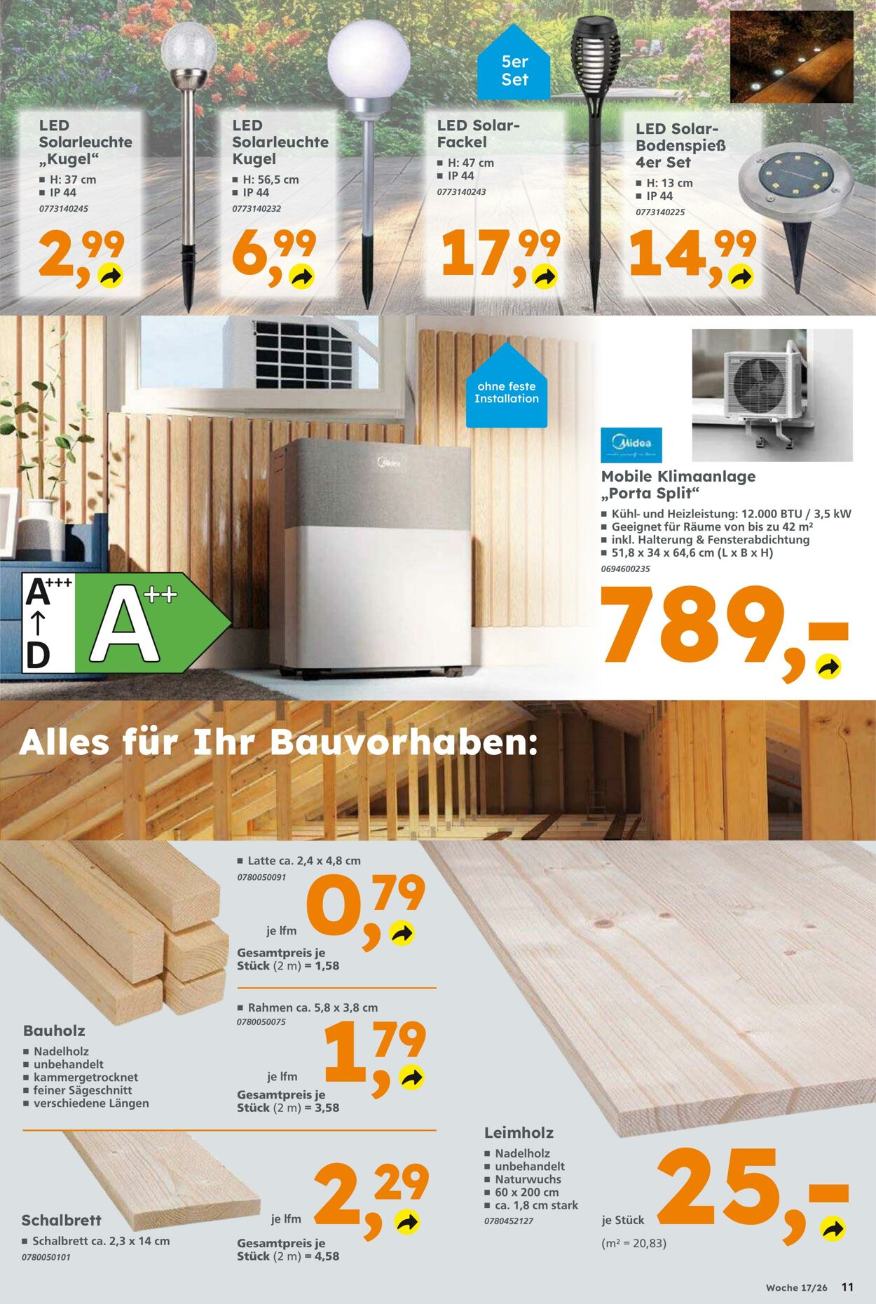 Prospekt Globus Baumarkt 19.04.2026 - 25.04.2026