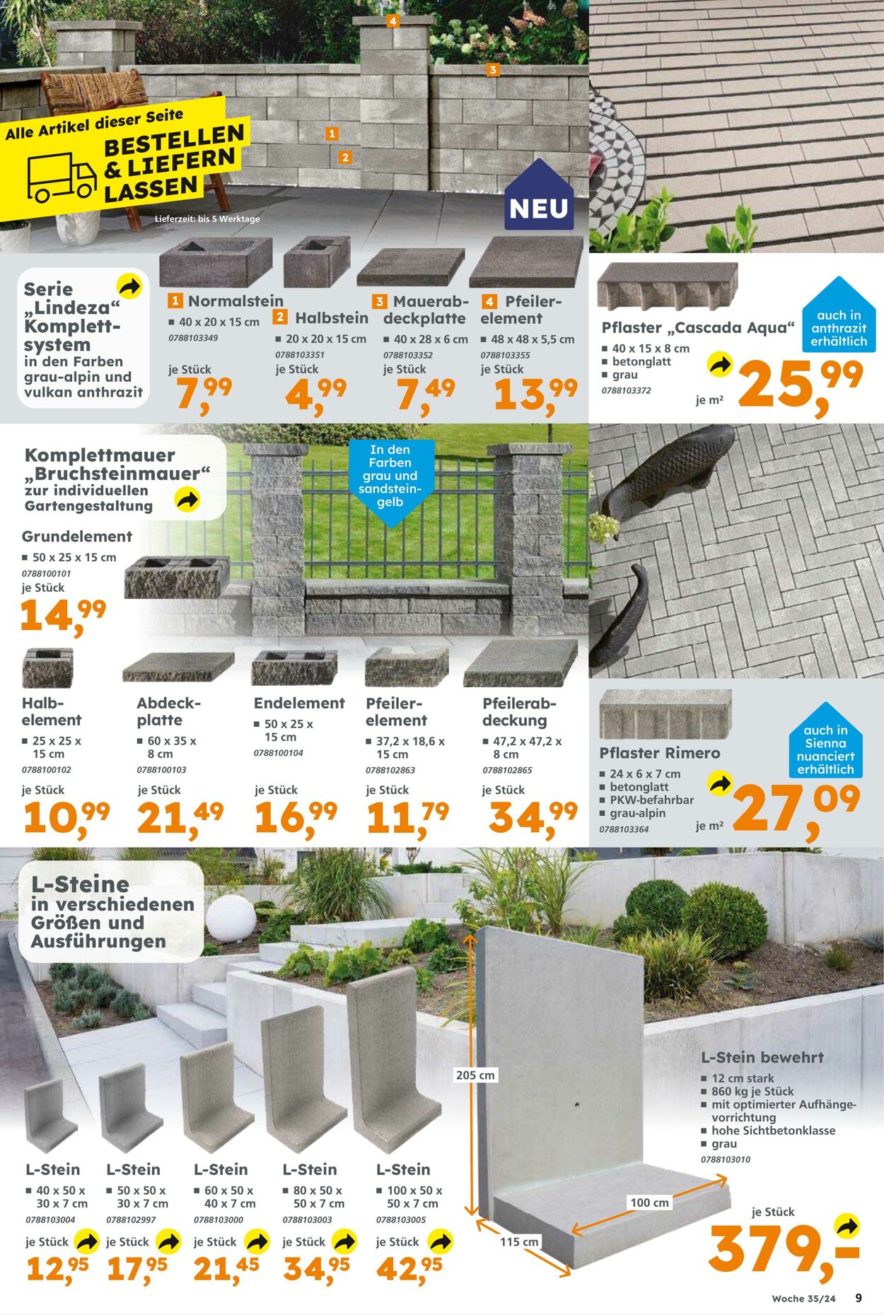 Prospekt Globus Baumarkt 25.08.2024 - 31.08.2024