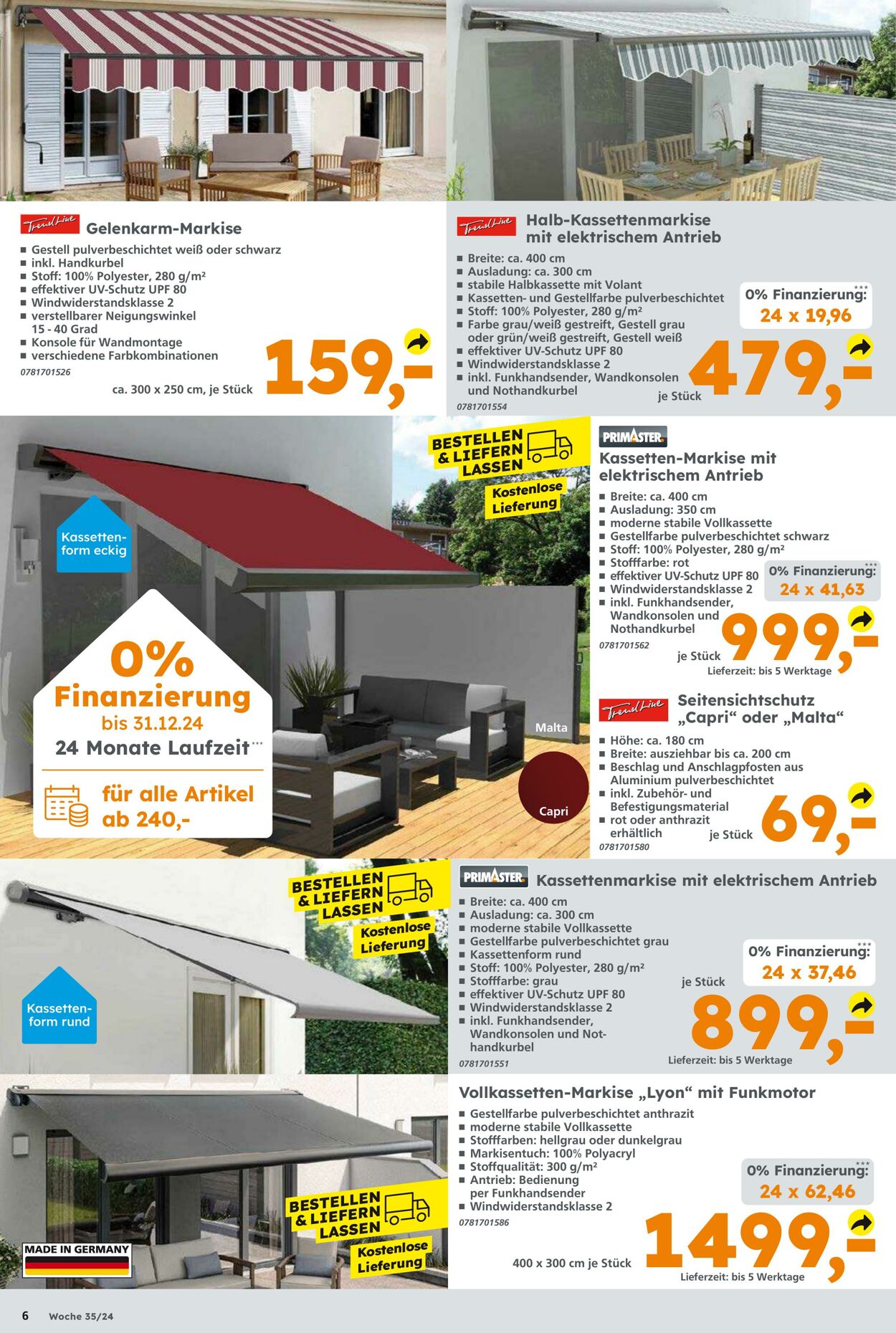 Prospekt Globus Baumarkt 25.08.2024 - 31.08.2024