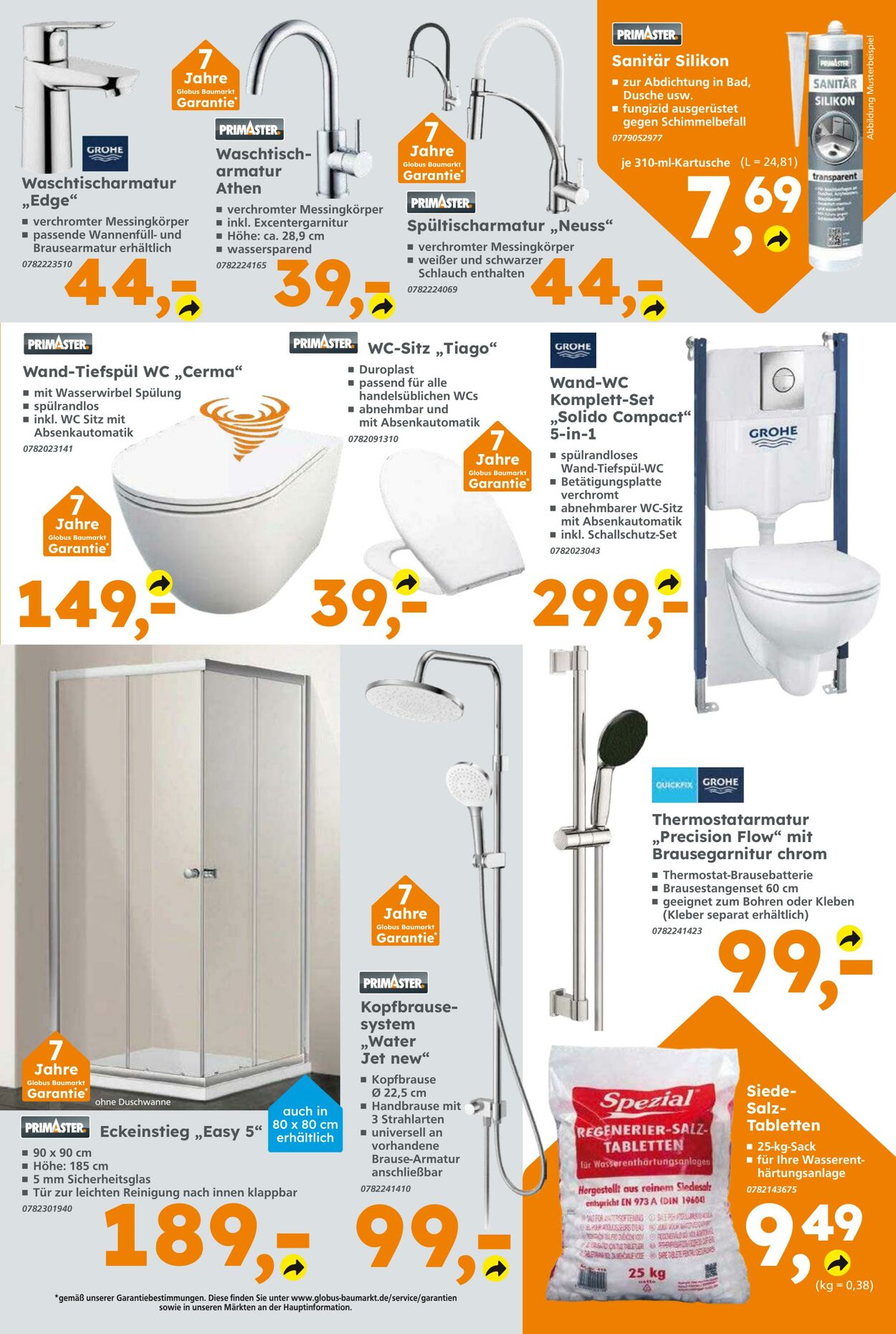 Prospekt Globus Baumarkt 05.07.2026 - 11.07.2026