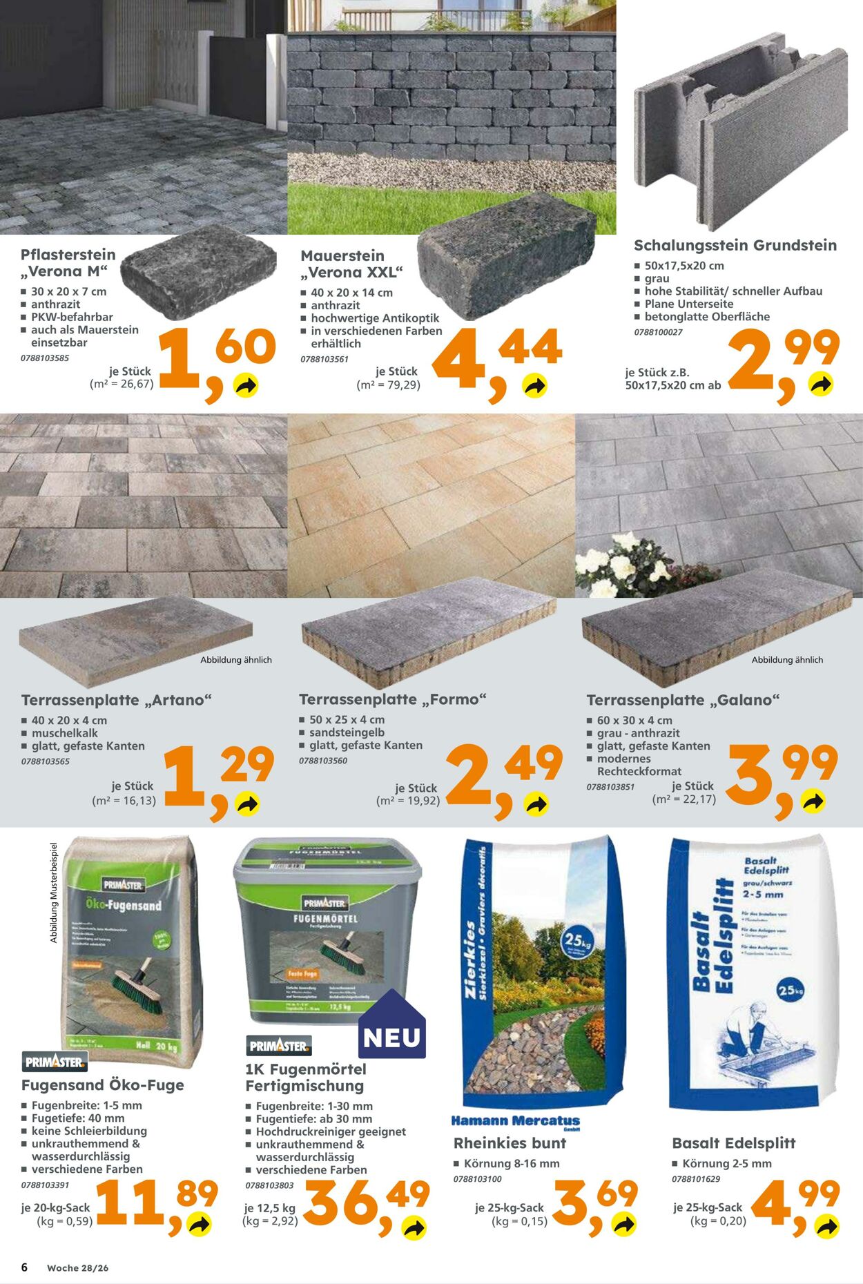 Prospekt Globus Baumarkt 05.07.2026 - 11.07.2026
